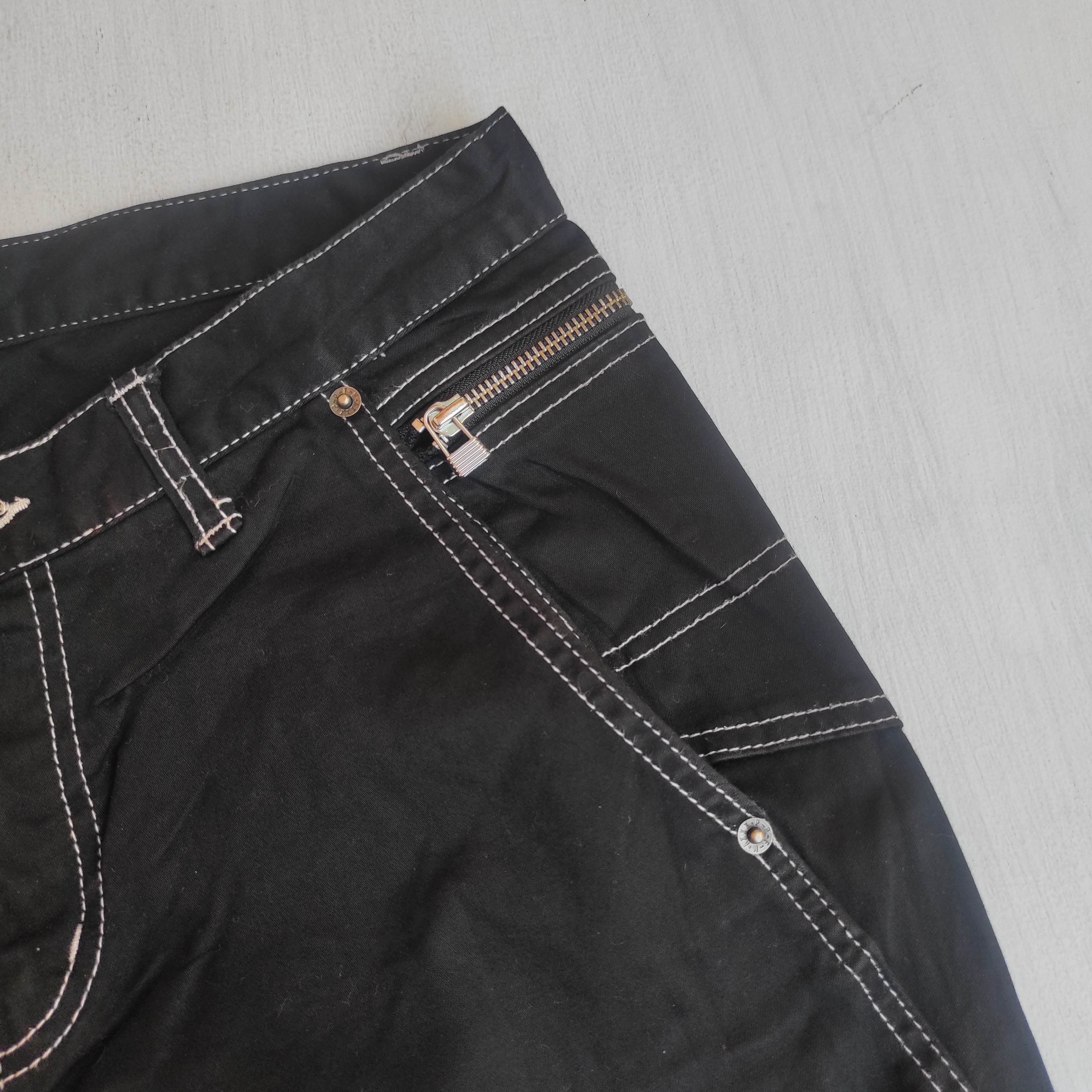 PPFM PPFM multi zip Flare pants size M Size US 32 / EU 48 - 6 Thumbnail