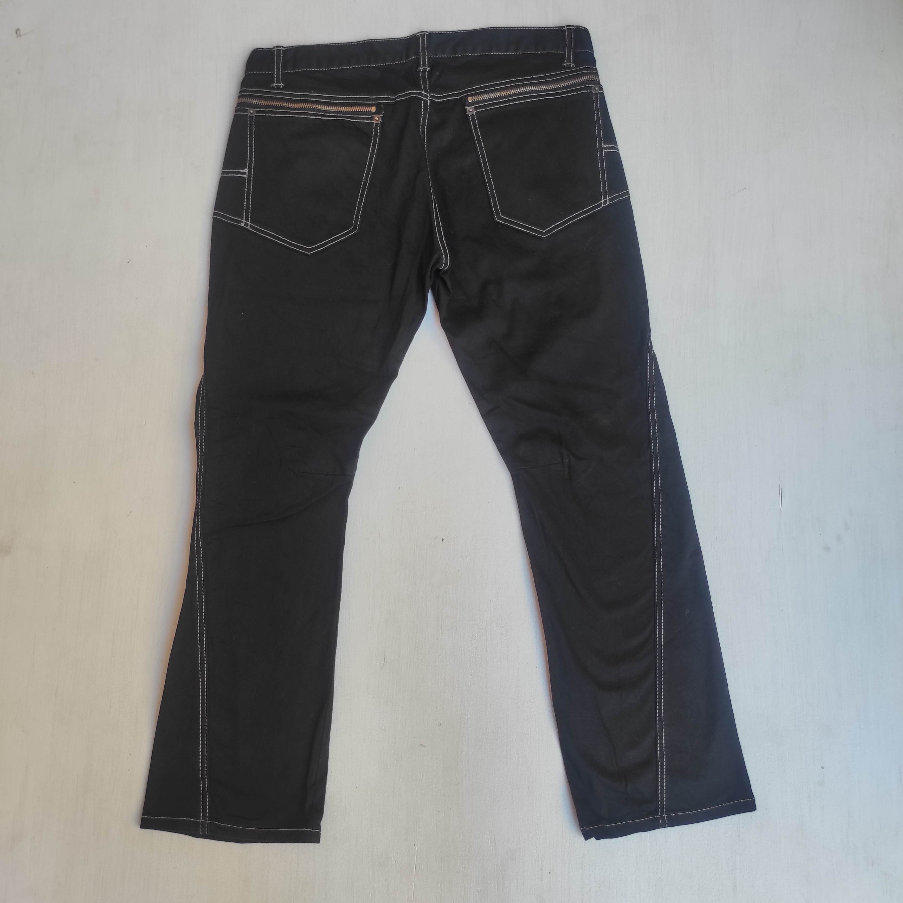 PPFM PPFM multi zip Flare pants size M Size US 32 / EU 48 - 11 Thumbnail