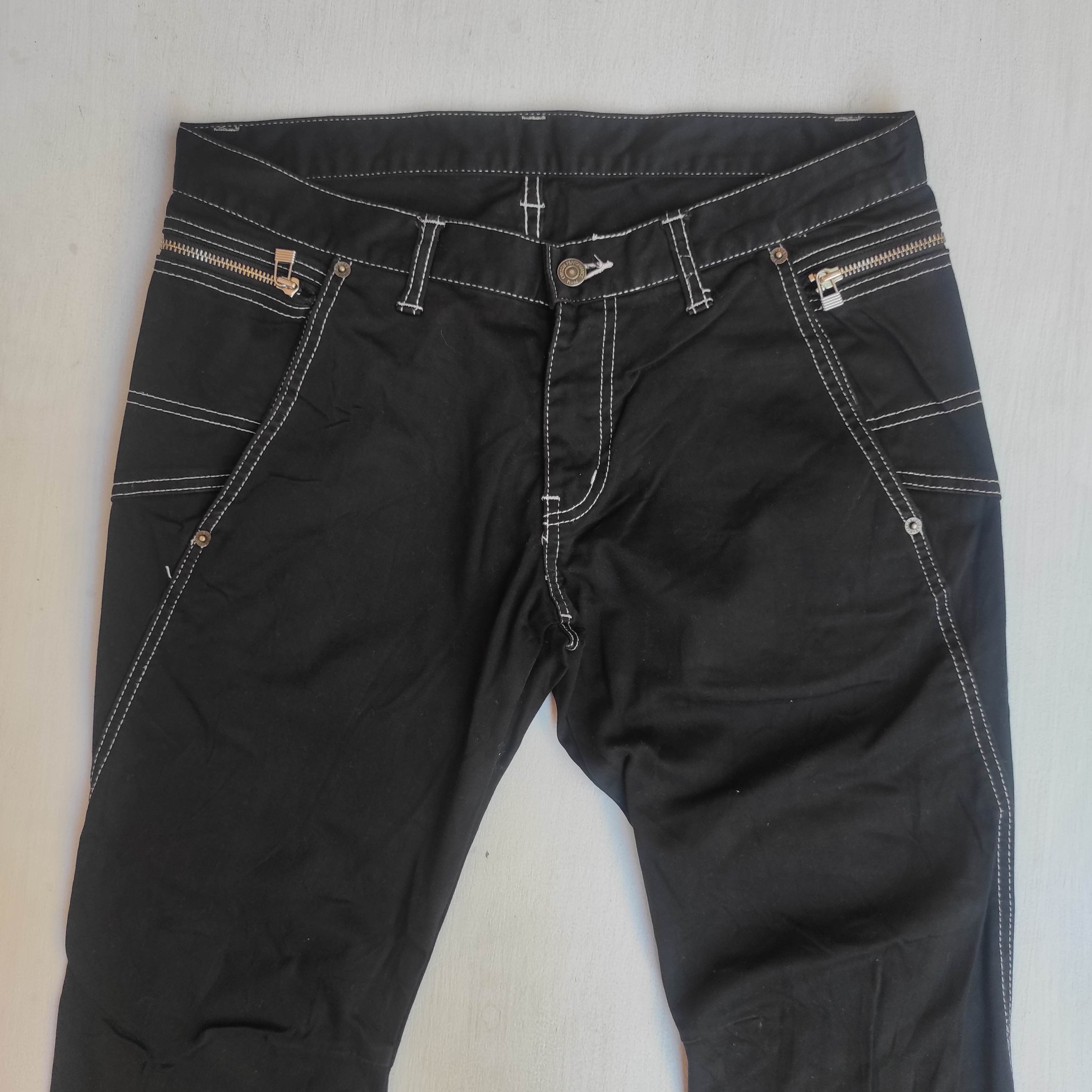 PPFM PPFM multi zip Flare pants size M Size US 32 / EU 48 - 3 Thumbnail