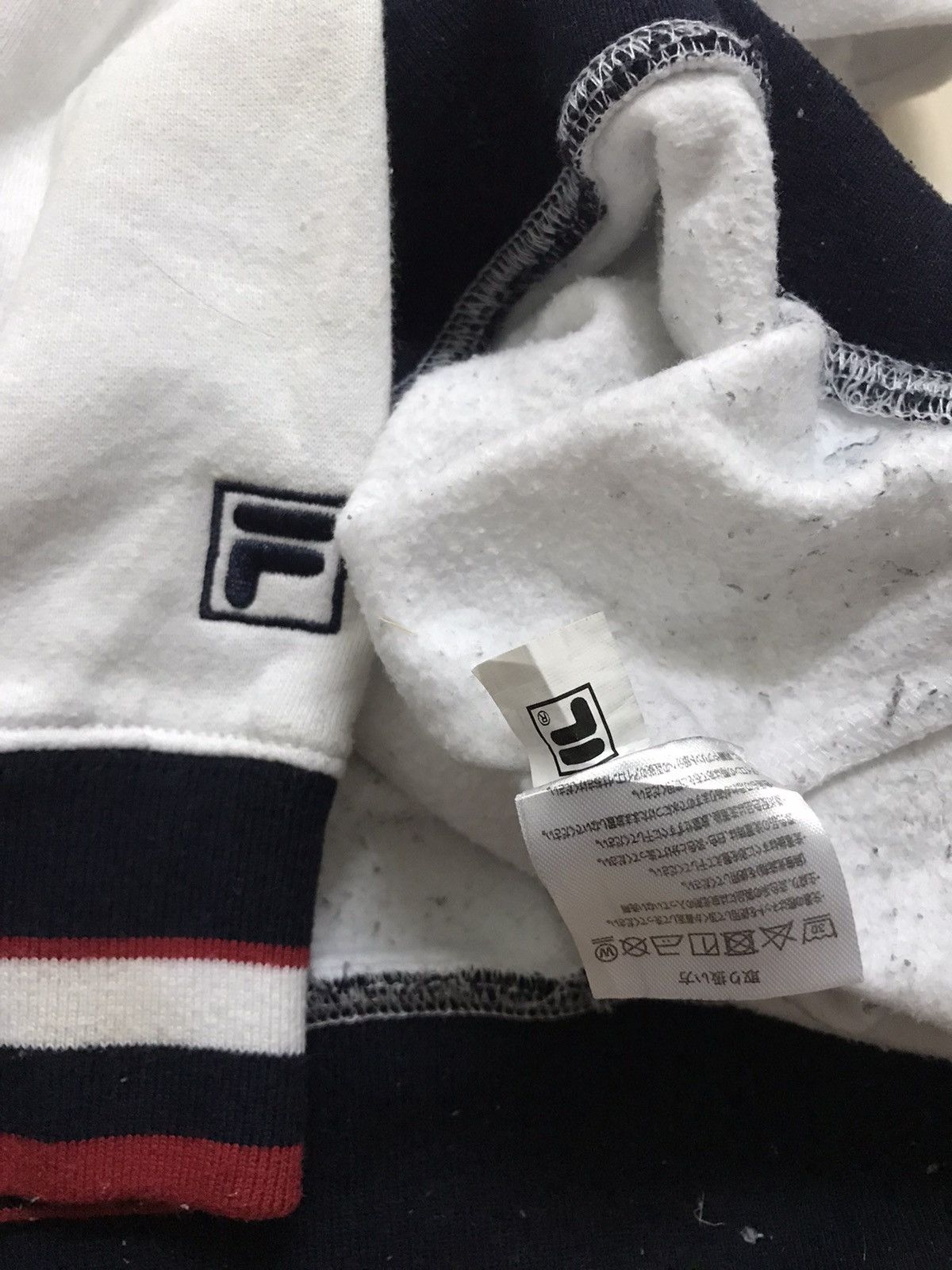Fila × Vintage Vintage Fila Italia Big Logo Streetwear Sweatshirt Size US L / EU 52-54 / 3 - 4 Thumbnail