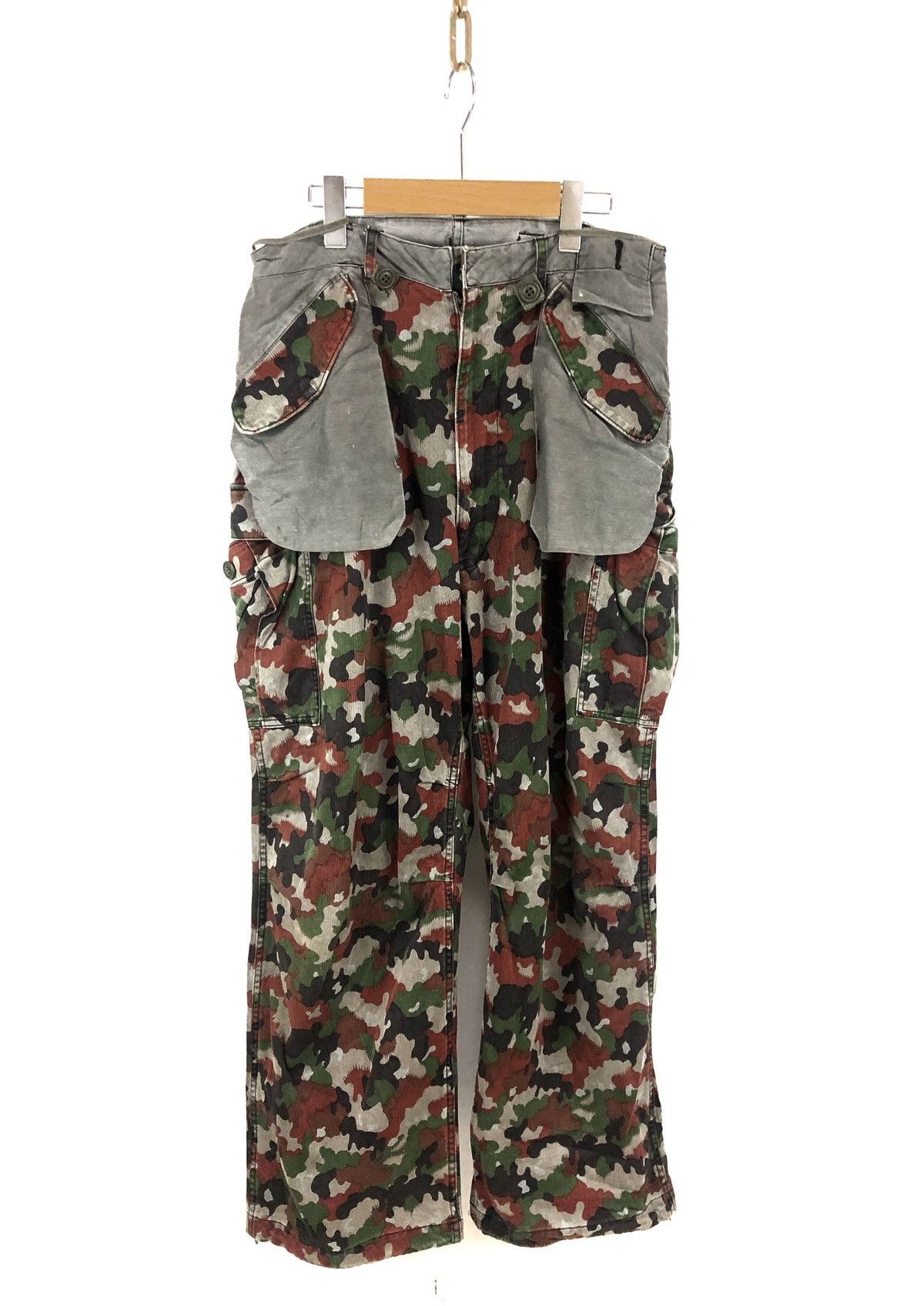 Maison MIHARA YASUHIRO Miharayasuhiro Deconstructed Cargo Camouflaged Drawstring Size US 32 / EU 48 - 8 Thumbnail