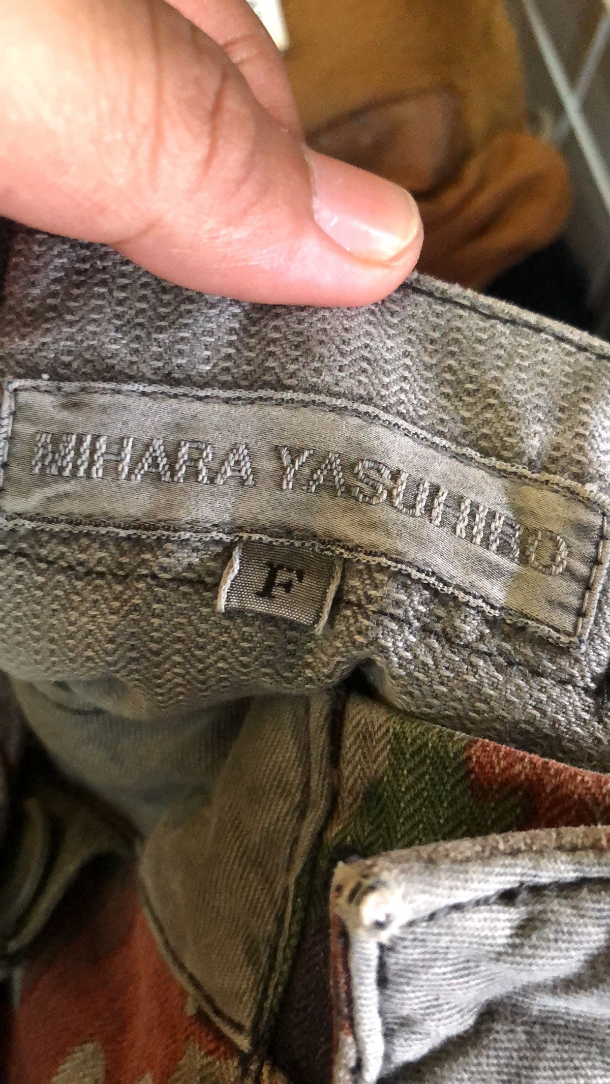 Maison MIHARA YASUHIRO Miharayasuhiro Deconstructed Cargo Camouflaged Drawstring Size US 32 / EU 48 - 19 Thumbnail