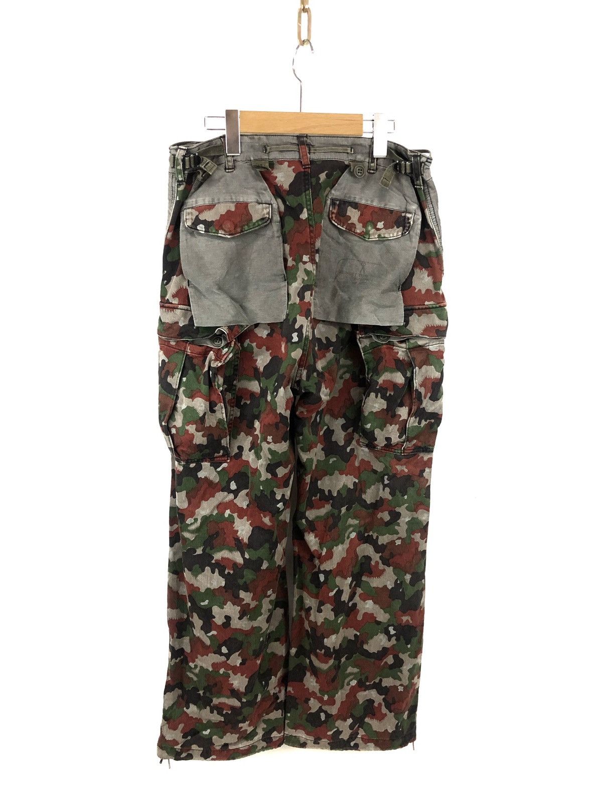 Maison MIHARA YASUHIRO Miharayasuhiro Deconstructed Cargo Camouflaged Drawstring Size US 32 / EU 48 - 9 Thumbnail
