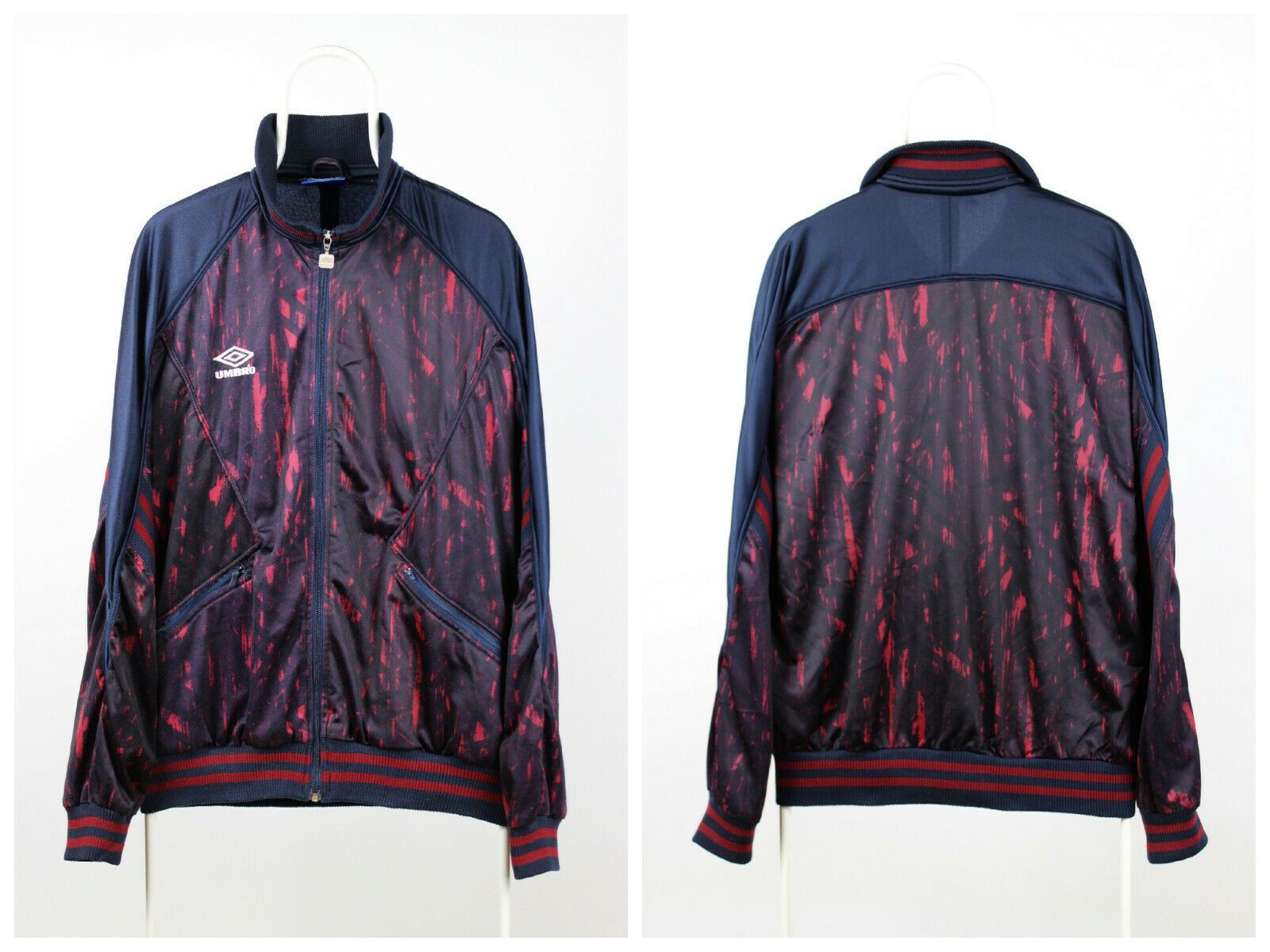 Umbro zip Jacket - not ajax leather hoodie gimp parka coat Size US L / EU 52-54 / 3 - 2 Thumbnail