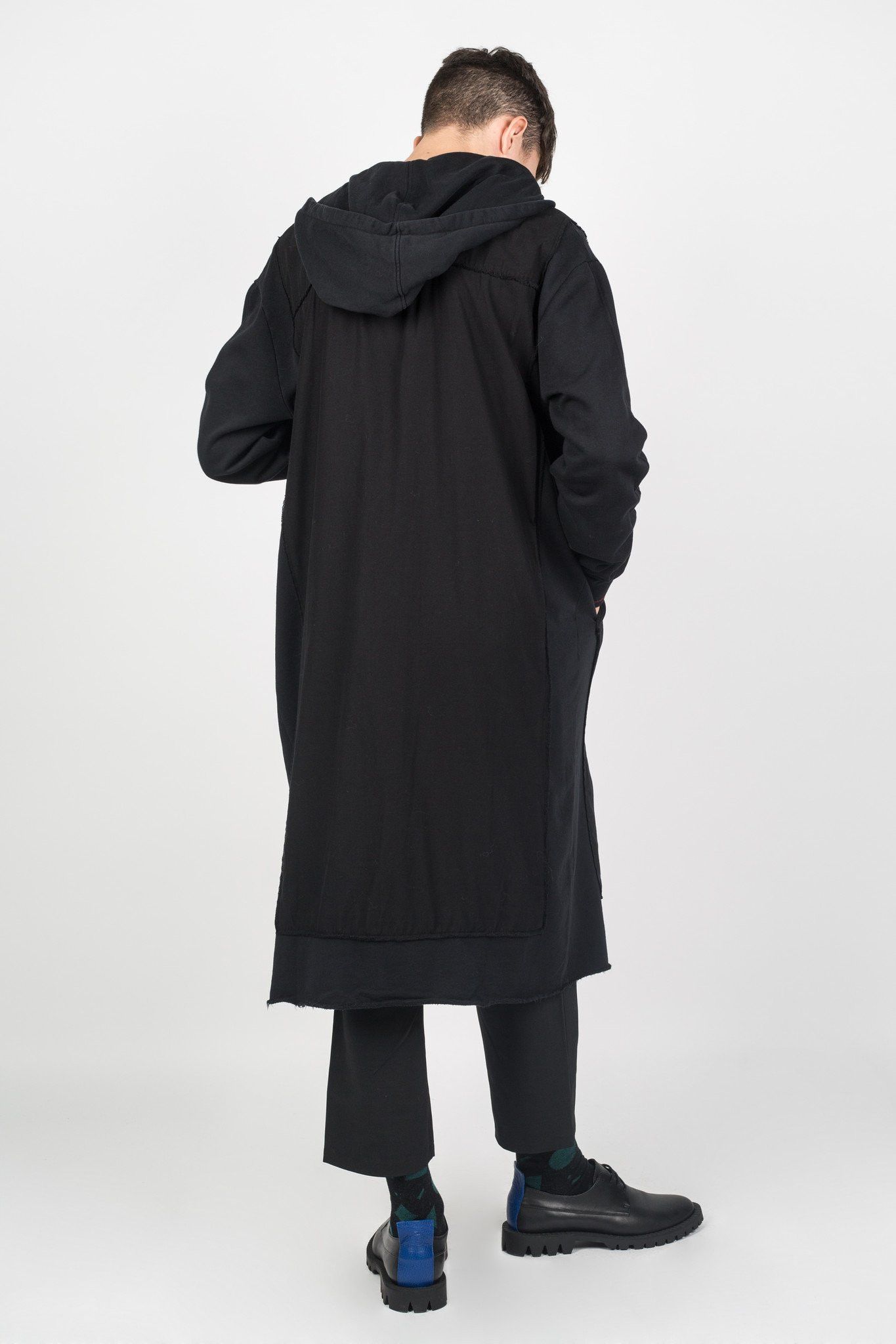 Damir Doma × Silent By Damir Doma Designer coat parka zip jacket - not biker bomber leather Size US L / EU 52-54 / 3 - 3 Thumbnail
