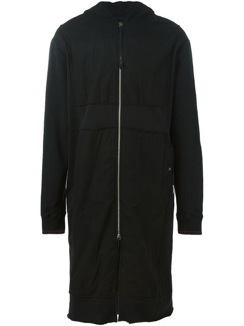 Damir Doma × Silent By Damir Doma Designer coat parka zip jacket - not biker bomber leather Size US L / EU 52-54 / 3 - 4 Thumbnail