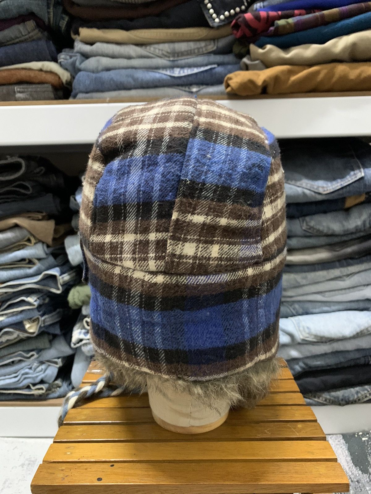 If Six Was Nine American Eagle Outfitters Mohair Faux Fur Trapper Hat Size ONE SIZE - 5 Thumbnail