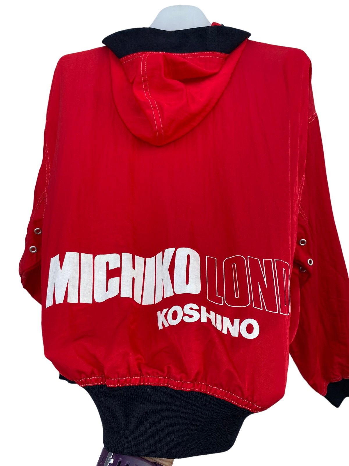 Other Michiko Koshino London Spellout Bomber Style Jacket Size US L / EU 52-54 / 3 - 5 Thumbnail