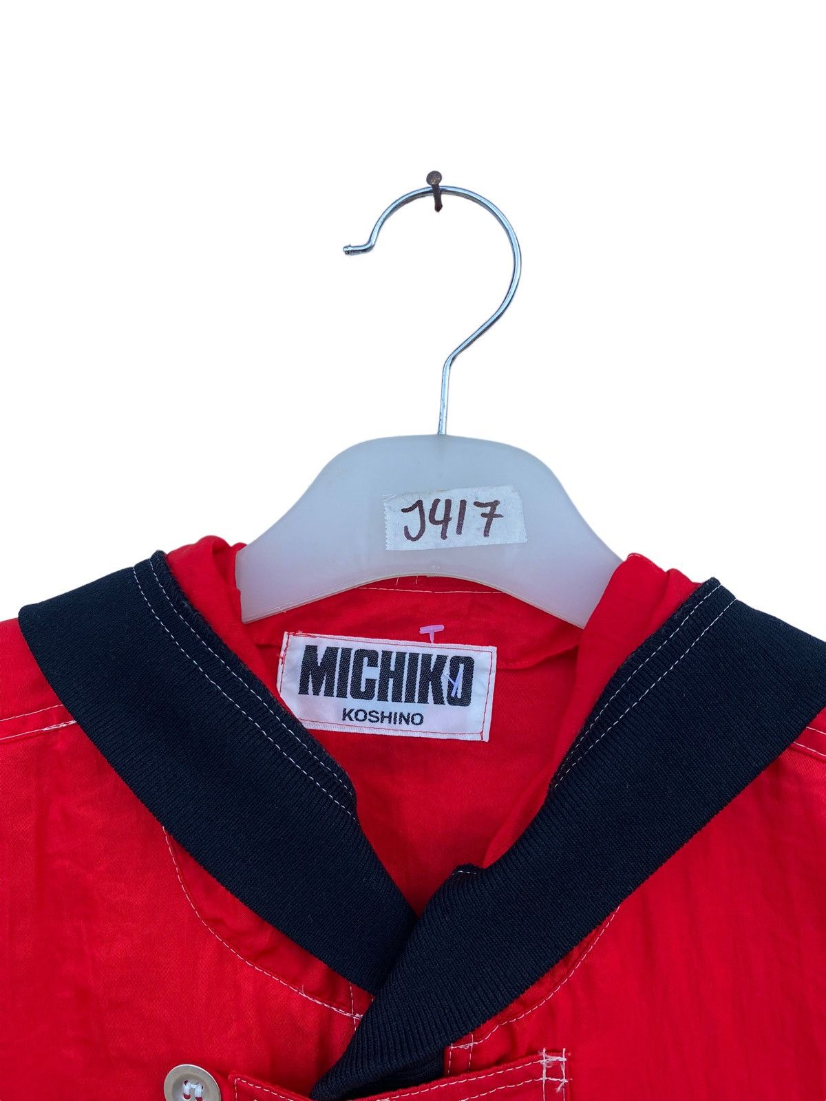 Other Michiko Koshino London Spellout Bomber Style Jacket Size US L / EU 52-54 / 3 - 3 Thumbnail