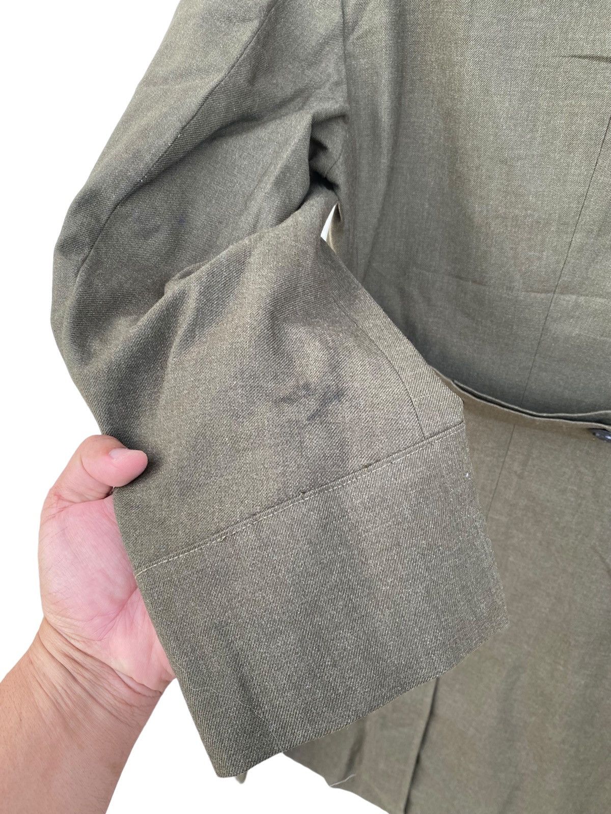 Japanese Brand Vintage US Army AG-44 Wool Serge Dress Coat Jacket 36S Size US M / EU 48-50 / 2 - 6 Thumbnail