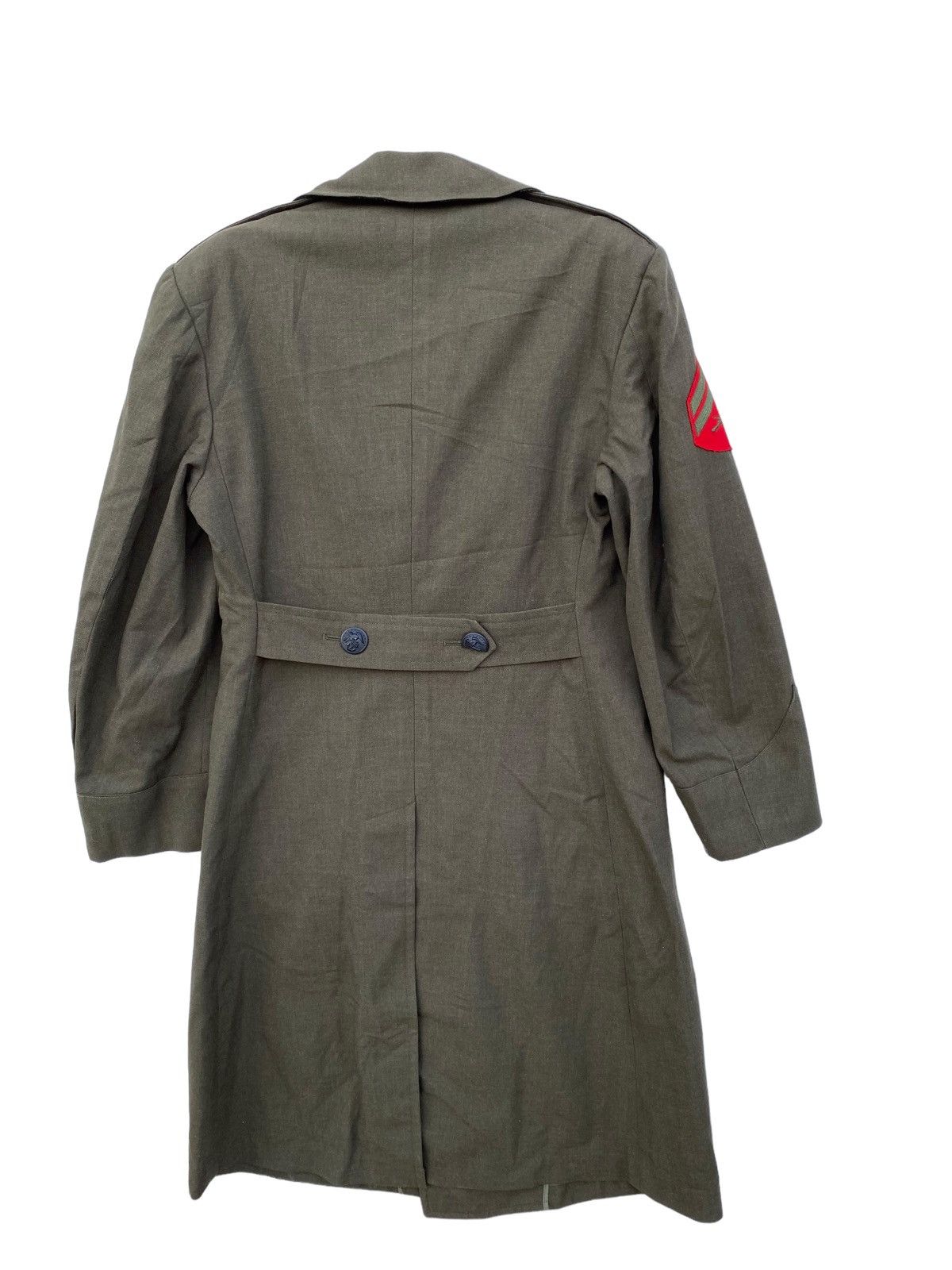Japanese Brand Vintage US Army AG-44 Wool Serge Dress Coat Jacket 36S Size US M / EU 48-50 / 2 - 2 Thumbnail
