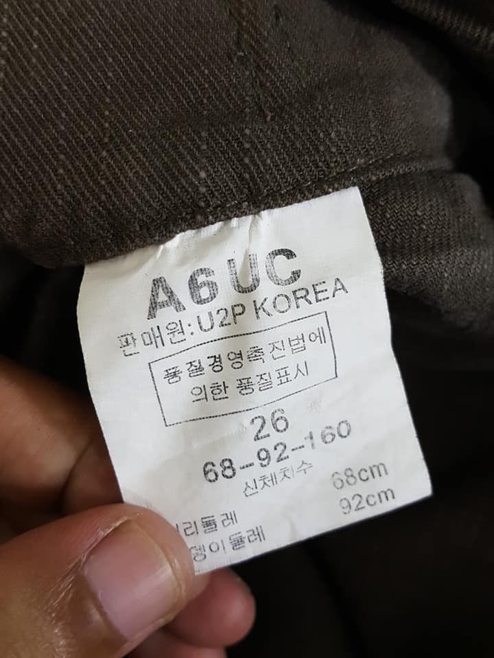 Japanese Brand A6UC Cargo Belted Multi Pocket Size US 27 - 12 Thumbnail