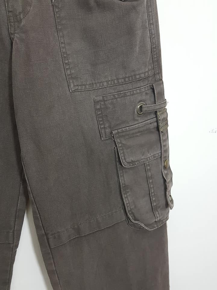 Japanese Brand A6UC Cargo Belted Multi Pocket Size US 27 - 9 Thumbnail