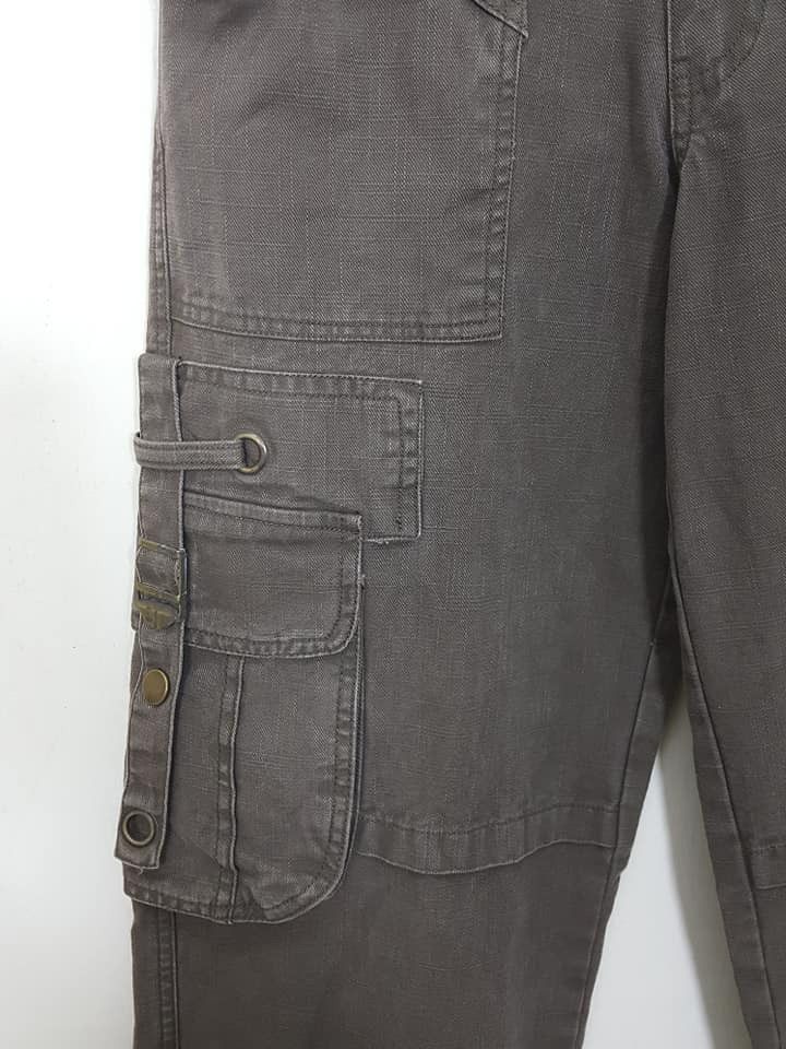 Japanese Brand A6UC Cargo Belted Multi Pocket Size US 27 - 8 Thumbnail