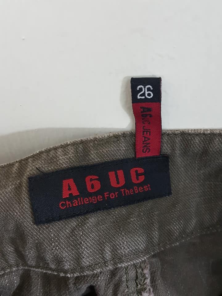 Japanese Brand A6UC Cargo Belted Multi Pocket Size US 27 - 15 Thumbnail