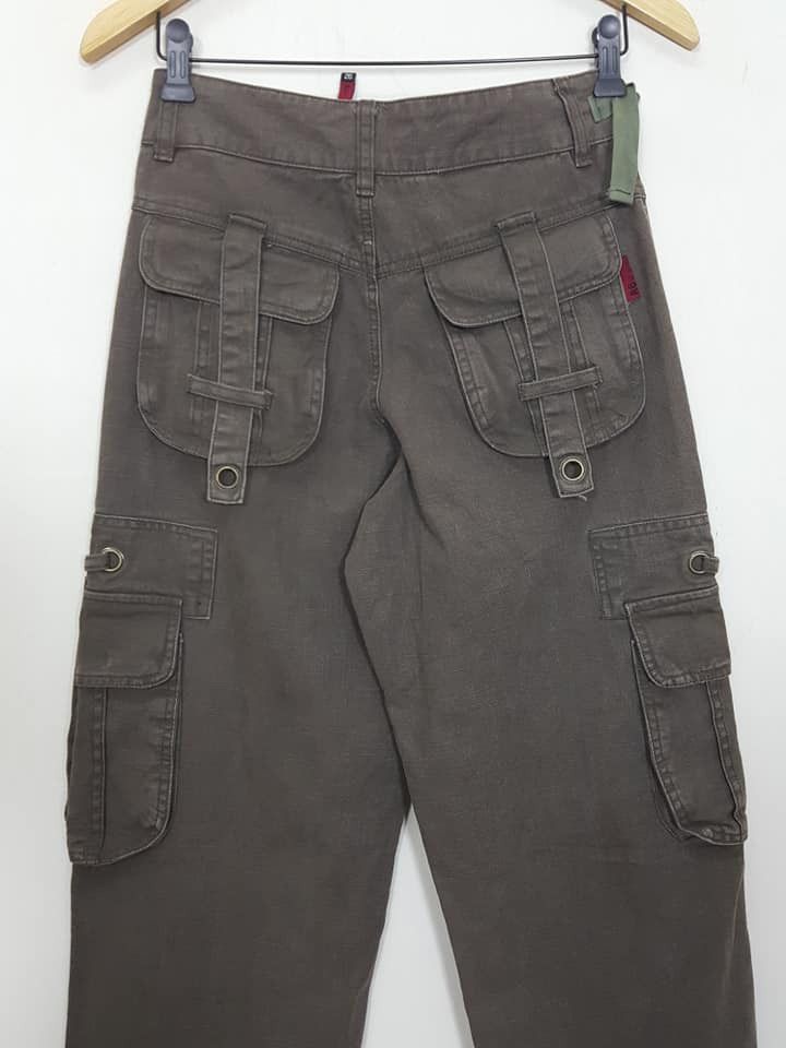 Japanese Brand A6UC Cargo Belted Multi Pocket Size US 27 - 7 Thumbnail