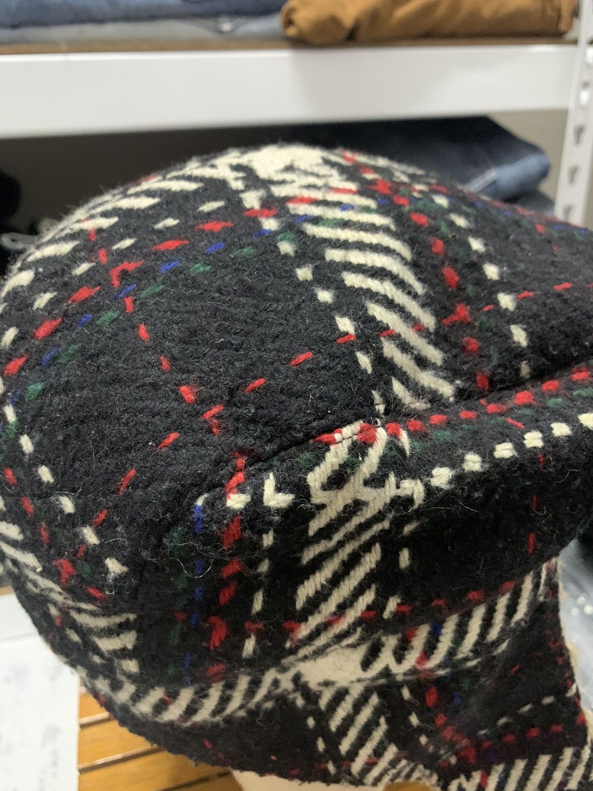 If Six Was Nine Vintage Delux Knitwear Winter Sherpa Wool Trapper Hat Size ONE SIZE - 6 Thumbnail