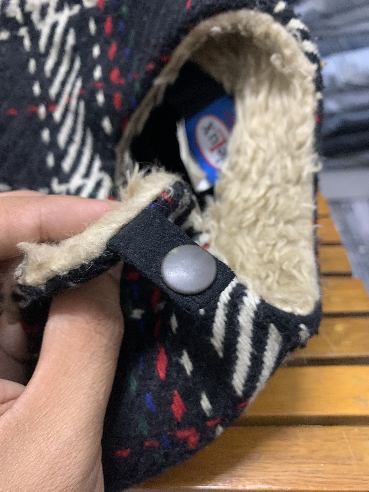 If Six Was Nine Vintage Delux Knitwear Winter Sherpa Wool Trapper Hat Size ONE SIZE - 10 Thumbnail