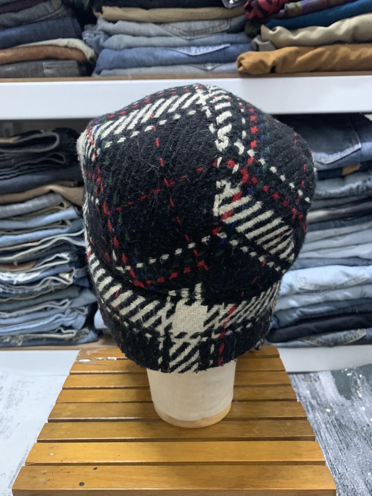 If Six Was Nine Vintage Delux Knitwear Winter Sherpa Wool Trapper Hat Size ONE SIZE - 5 Thumbnail