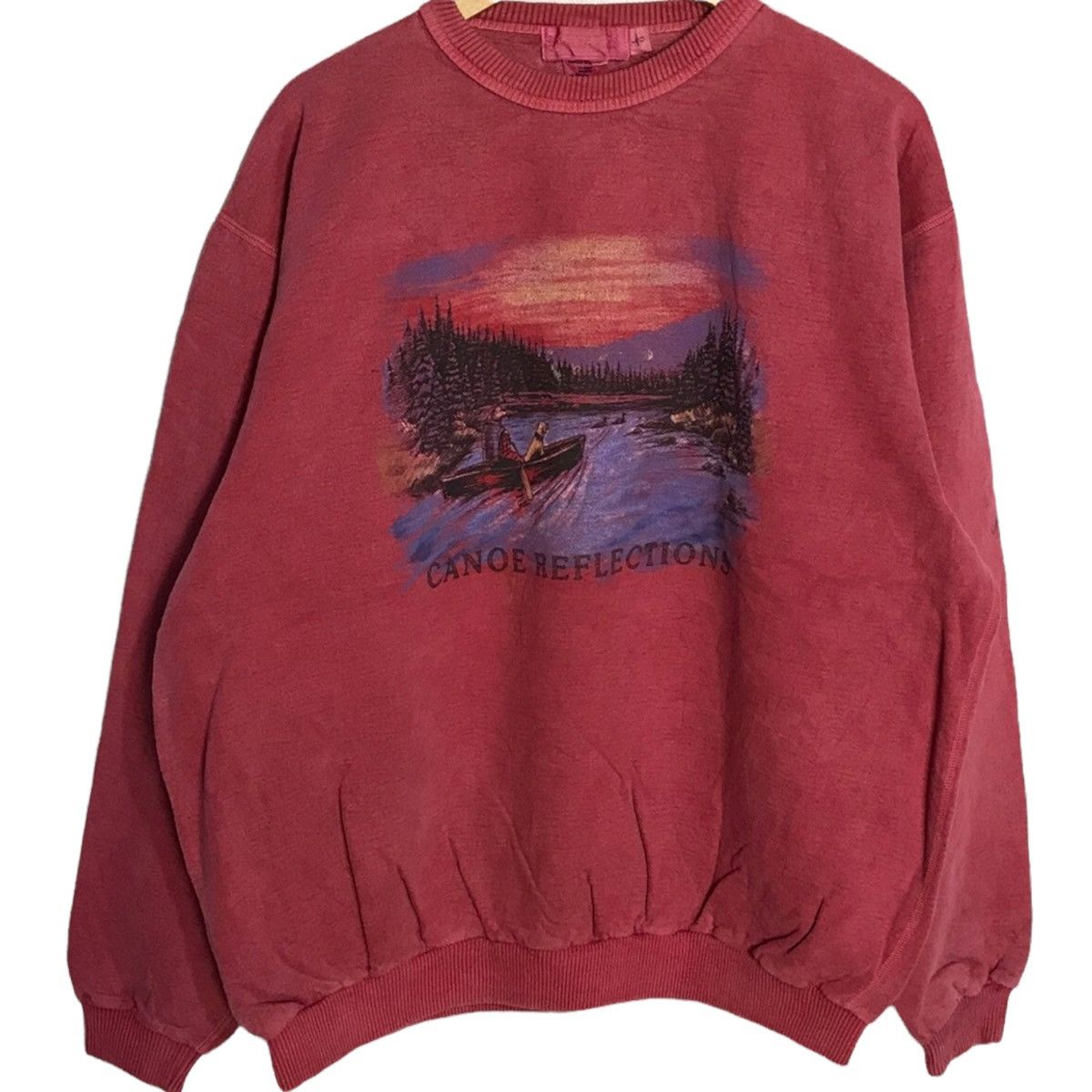 Vintage Vintage Northern collection canoe reflections 3d canada Size US XXL / EU 58 / 5 - 1 Thumbnail