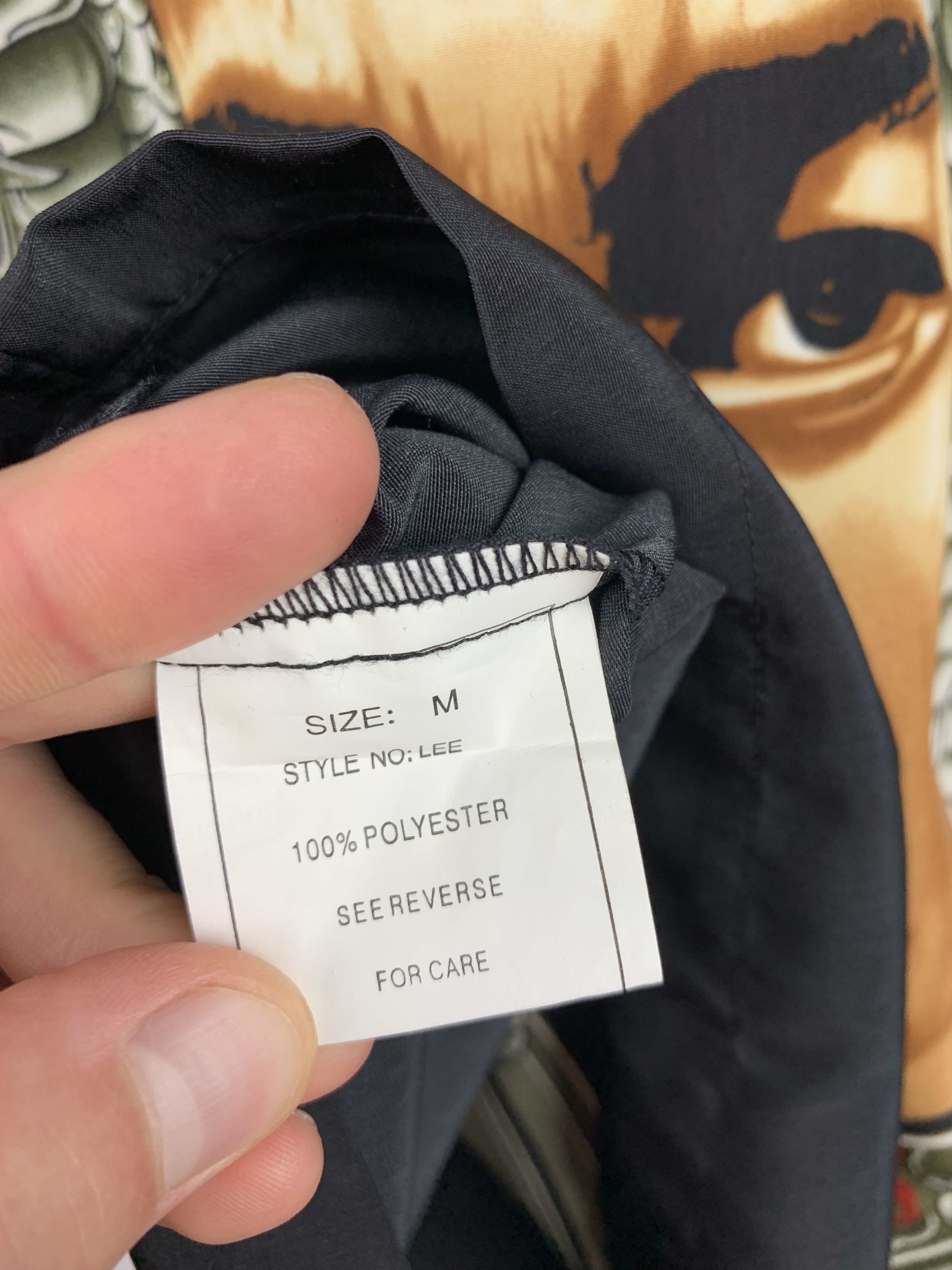 Japanese Brand 90's Dnon Jeans Vintage Dragon Bruce Lee Short Sleeve Shirt Size US M / EU 48-50 / 2 - 6 Thumbnail