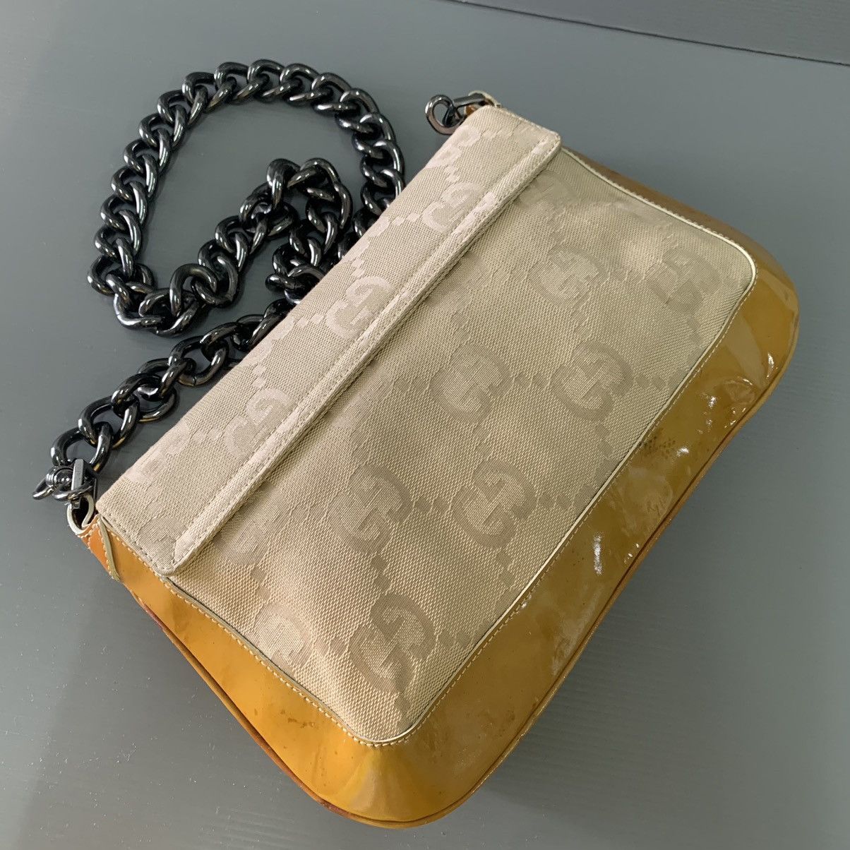 Gucci Gucci Vernis Chain Slingbag Size ONE SIZE - 7 Thumbnail