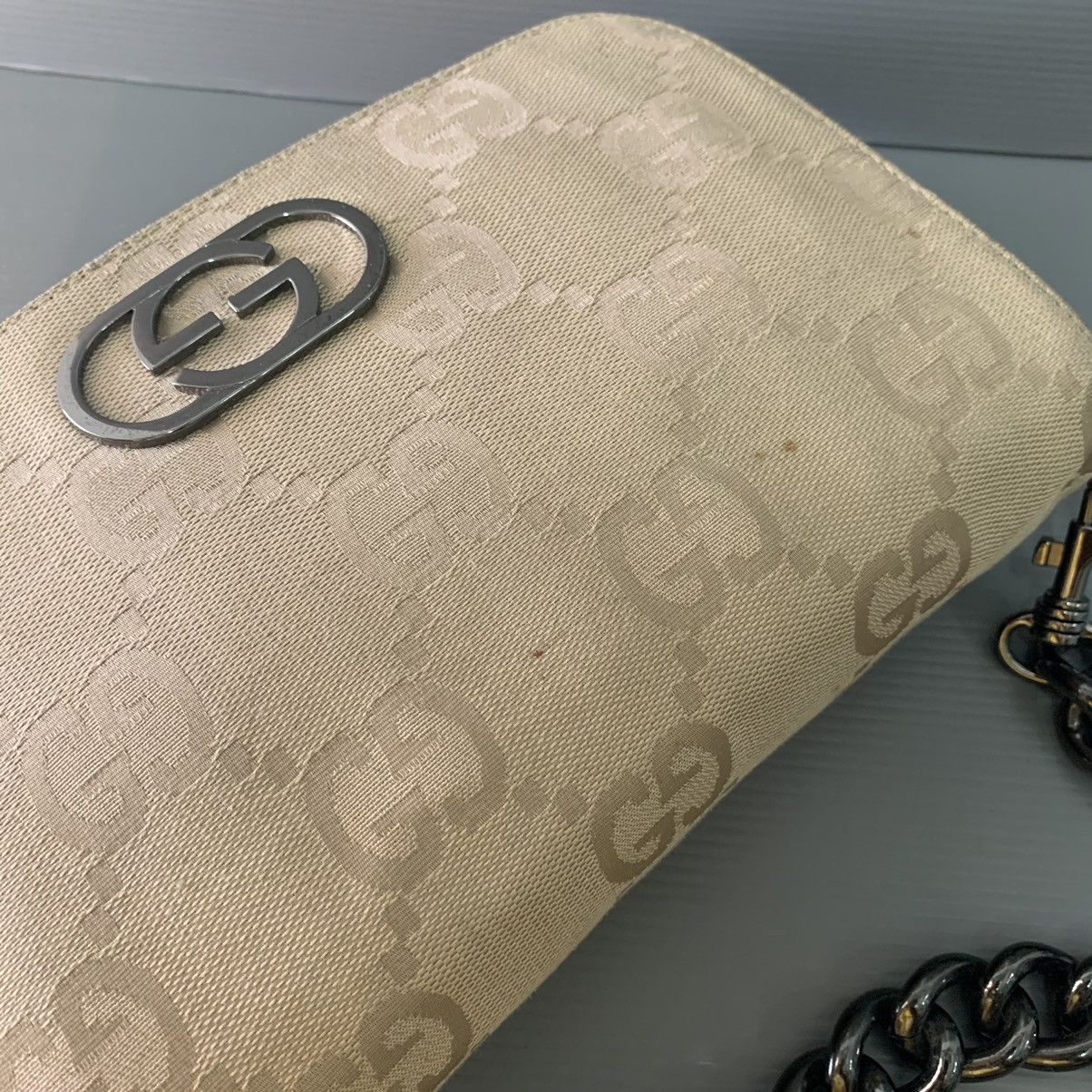 Gucci Gucci Vernis Chain Slingbag Size ONE SIZE - 13 Thumbnail