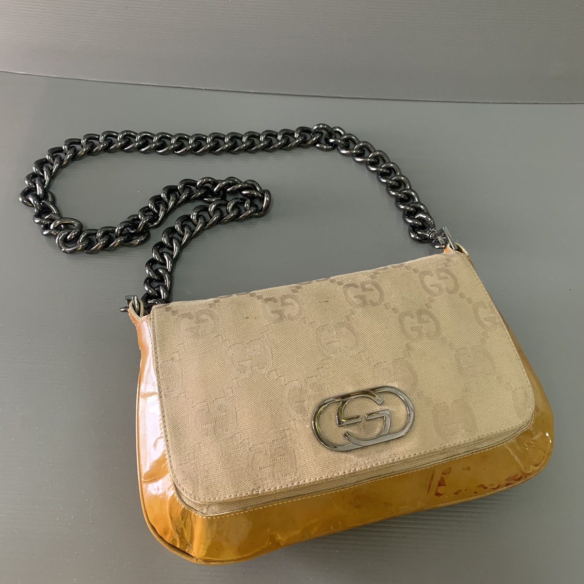 Gucci Gucci Vernis Chain Slingbag Size ONE SIZE - 2 Thumbnail