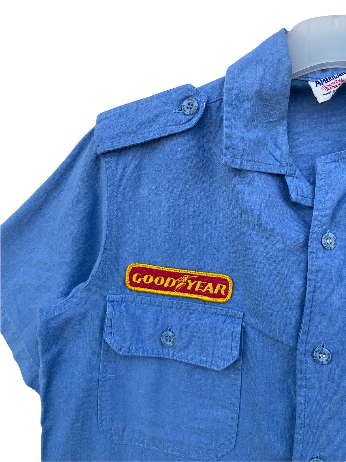 Vintage VINTAGE GOOD YEAR CHAMBRAY SHIRT Size US S / EU 44-46 / 1 - 5 Thumbnail