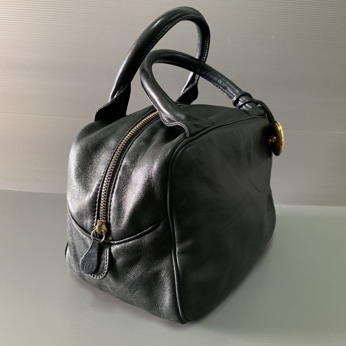 Christian Dior Monsieur Christian Dior Leather Boston Bag Size ONE SIZE - 9 Thumbnail