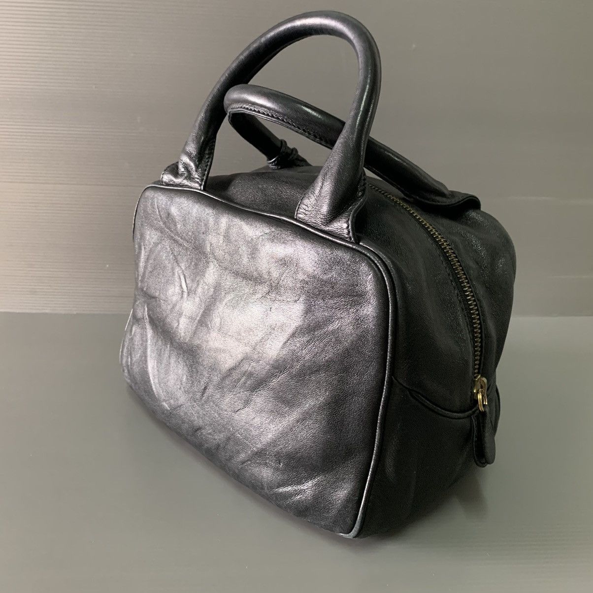 Christian Dior Monsieur Christian Dior Leather Boston Bag Size ONE SIZE - 5 Thumbnail