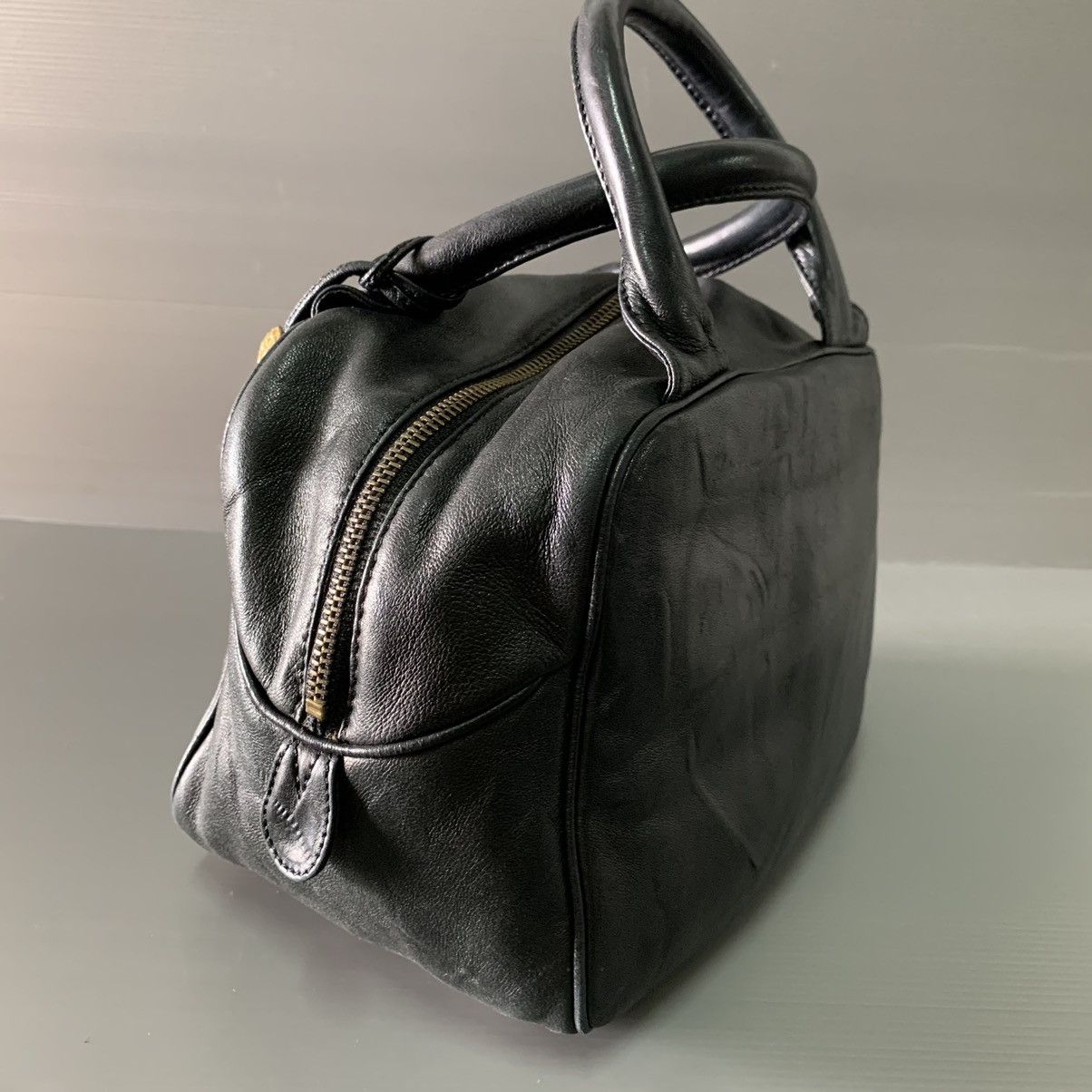 Christian Dior Monsieur Christian Dior Leather Boston Bag Size ONE SIZE - 6 Thumbnail