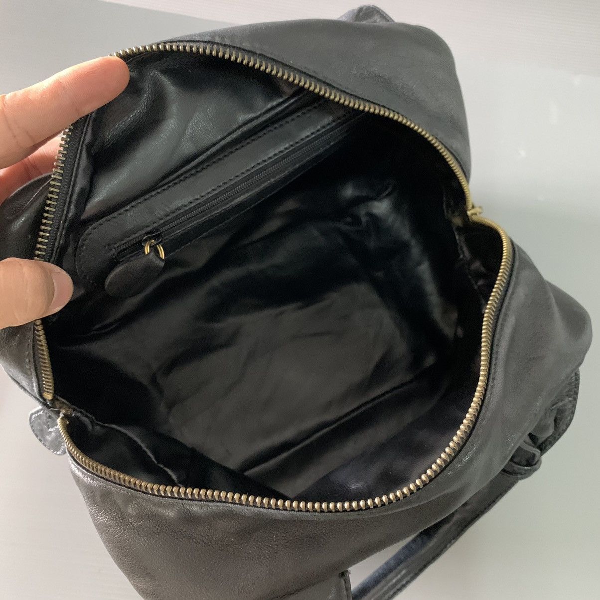 Christian Dior Monsieur Christian Dior Leather Boston Bag Size ONE SIZE - 10 Thumbnail