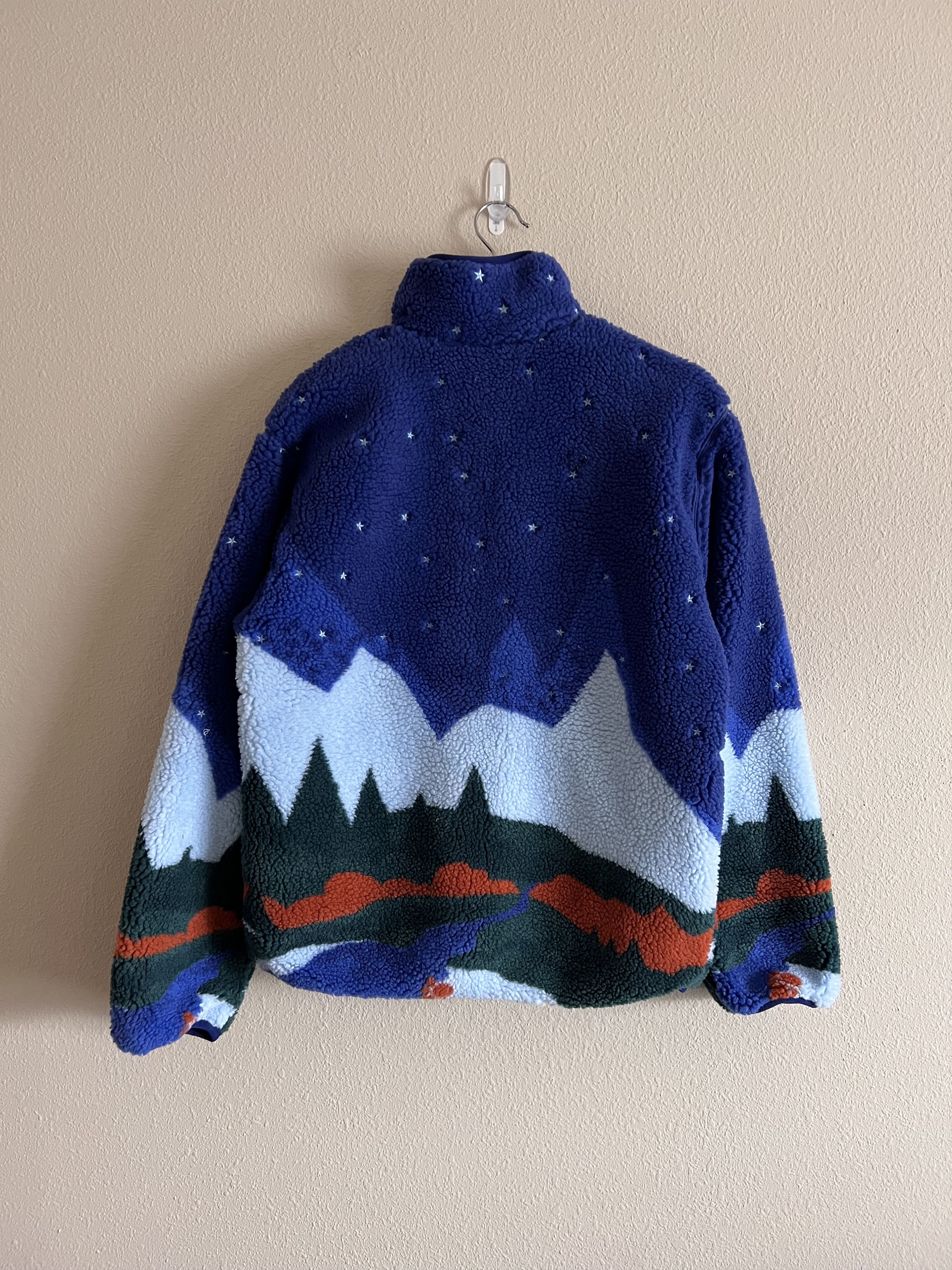 Palace Palace Skateboards Peak Funnel Neck Fleece in Blue Size US S / EU 44-46 / 1 - 4 Thumbnail