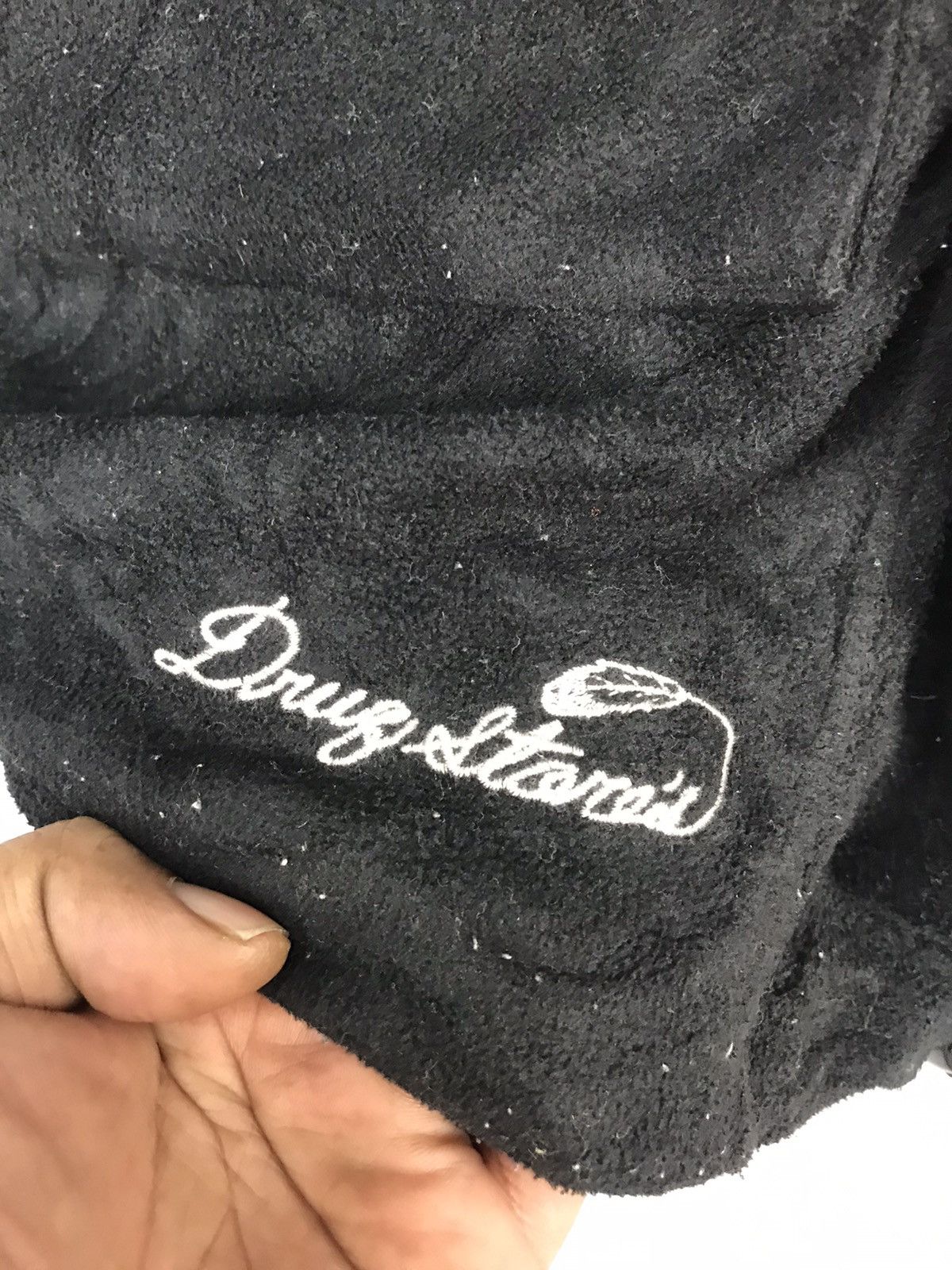 Japanese Brand Drugstore half zipper kangaroo pocket sweatshirt Size US L / EU 52-54 / 3 - 7 Thumbnail