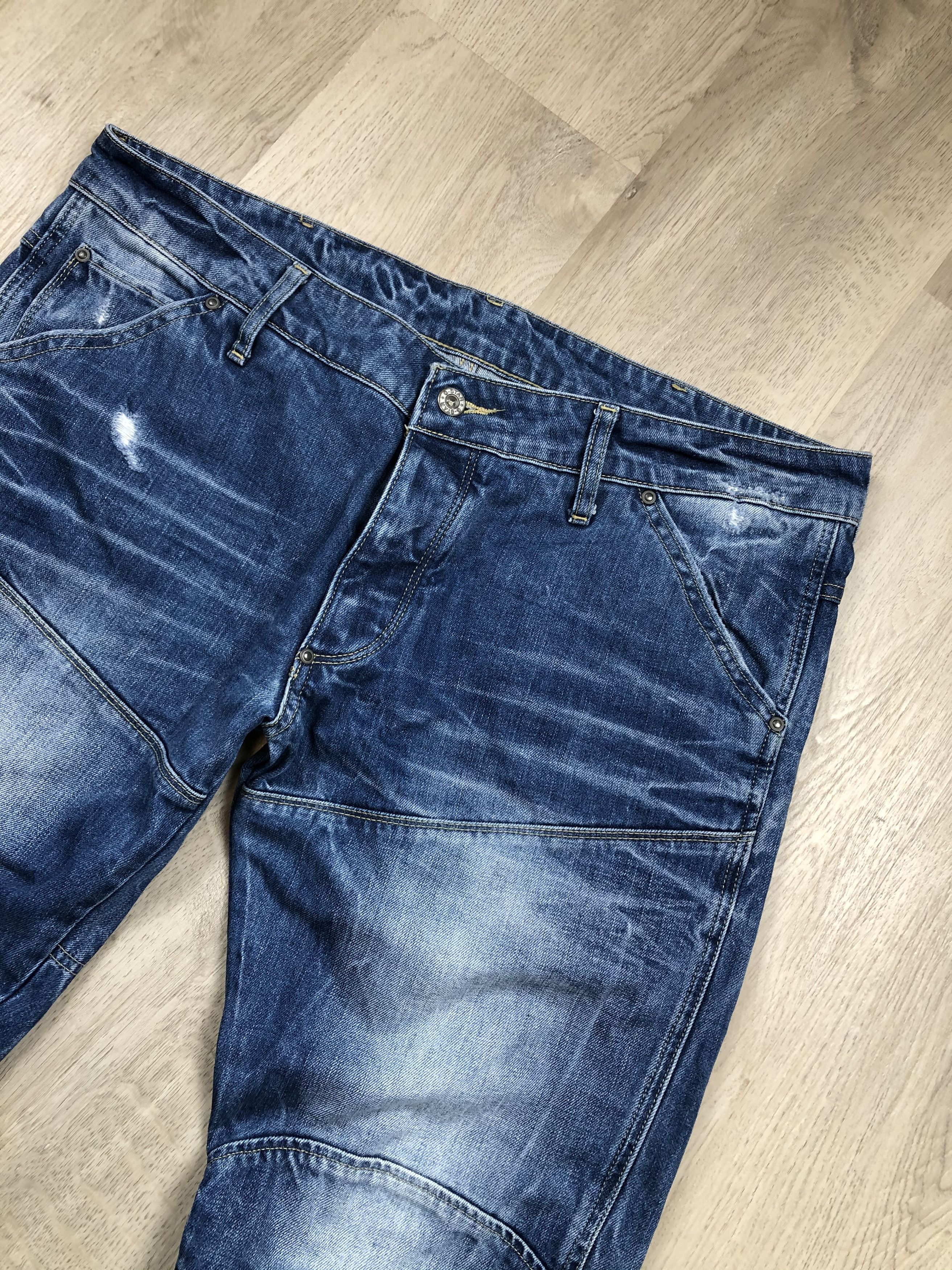 G-Star G Star Raw Vintage Mens Denim Pants Jeans Double Knee Size US 36 / EU 52 - 2 Thumbnail