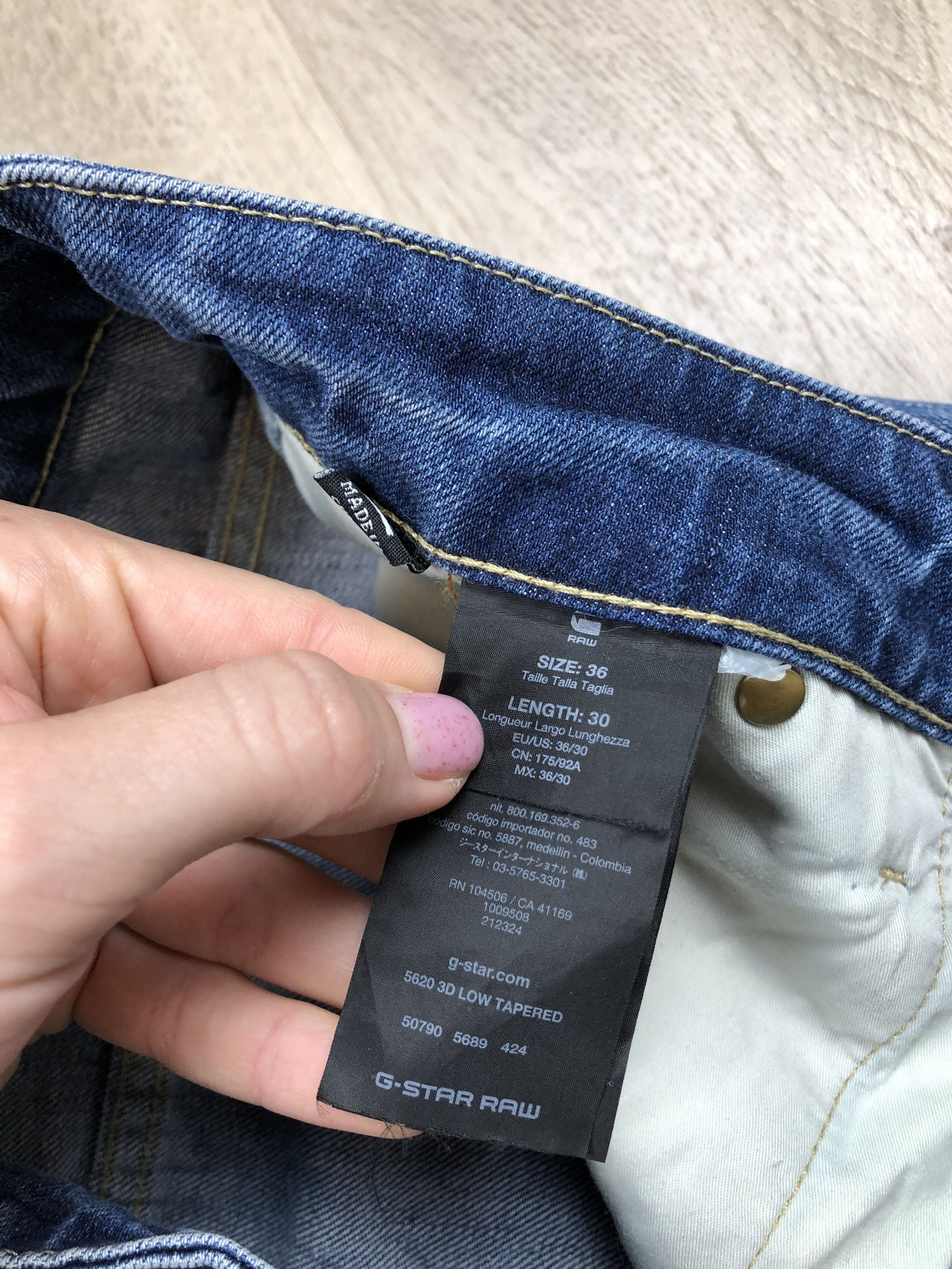 G-Star G Star Raw Vintage Mens Denim Pants Jeans Double Knee Size US 36 / EU 52 - 6 Thumbnail