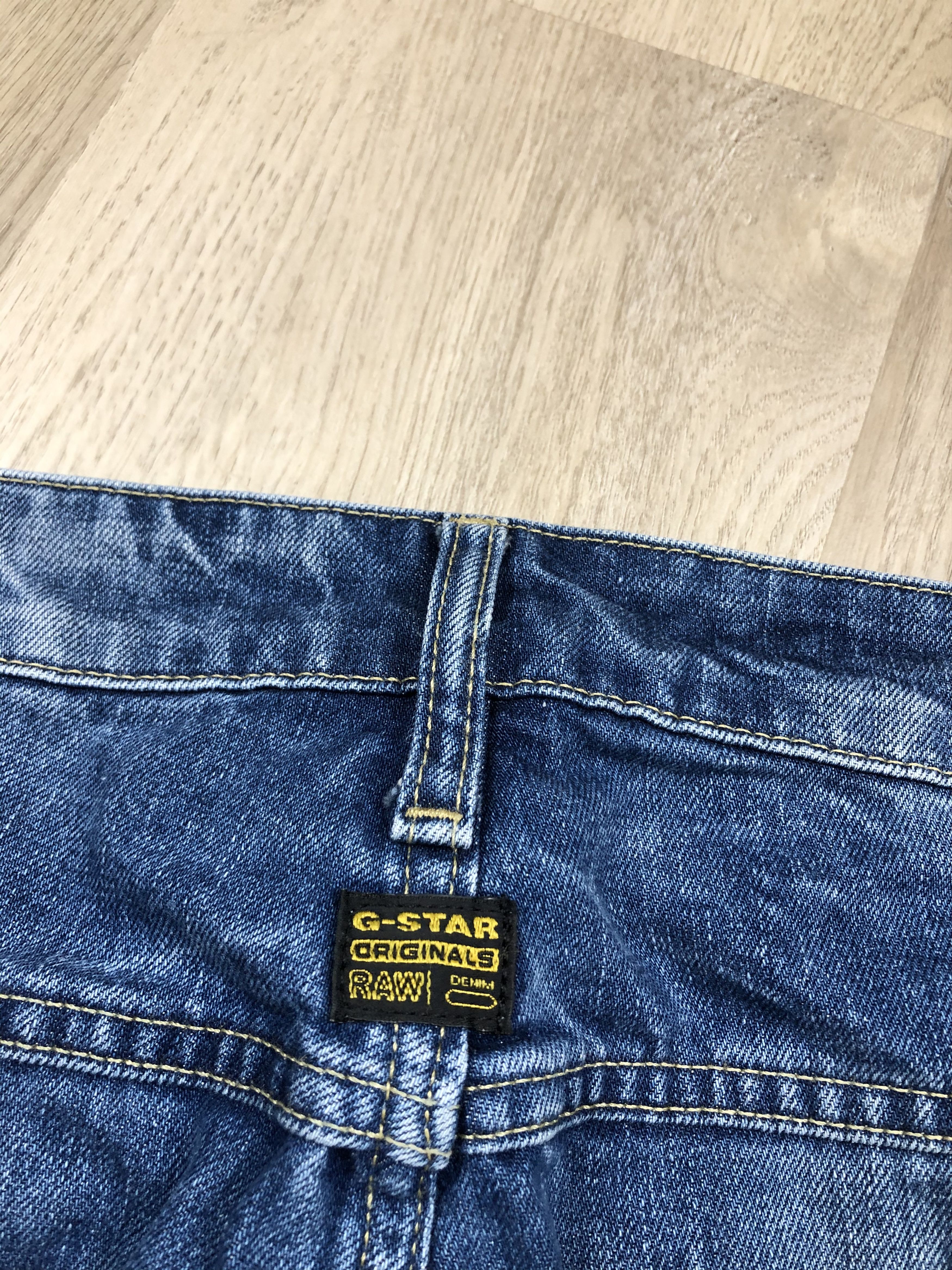 G-Star G Star Raw Vintage Mens Denim Pants Jeans Double Knee Size US 36 / EU 52 - 10 Thumbnail