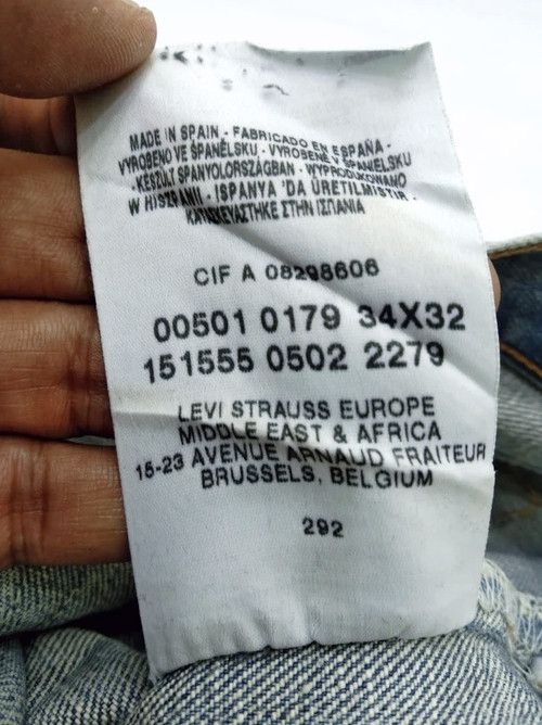 Levi's Vintage Levi's 501 Released Hem Distressed Jeans 32x32 Size US 32 / EU 48 - 9 Thumbnail