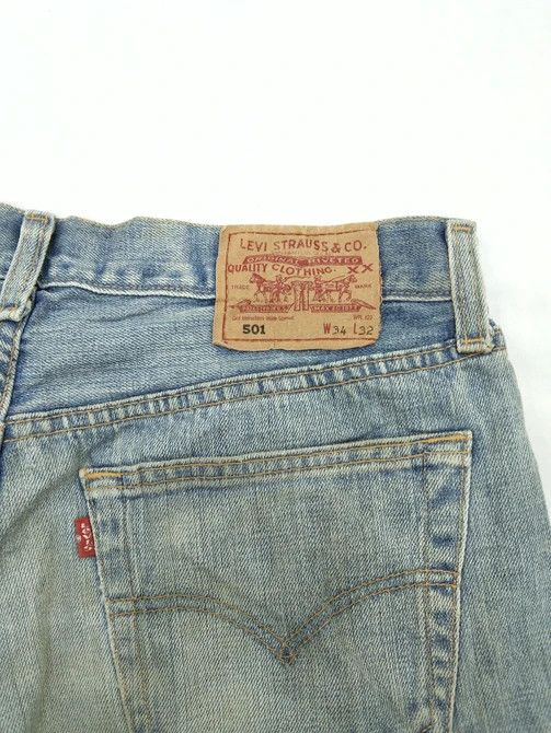 Levi's Vintage Levi's 501 Released Hem Distressed Jeans 32x32 Size US 32 / EU 48 - 4 Thumbnail