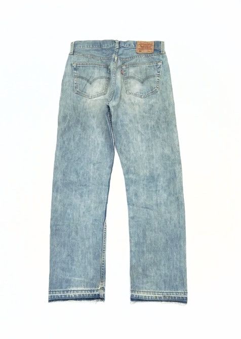 Levi's Vintage Levi's 501 Released Hem Distressed Jeans 32x32 Size US 32 / EU 48 - 2 Thumbnail