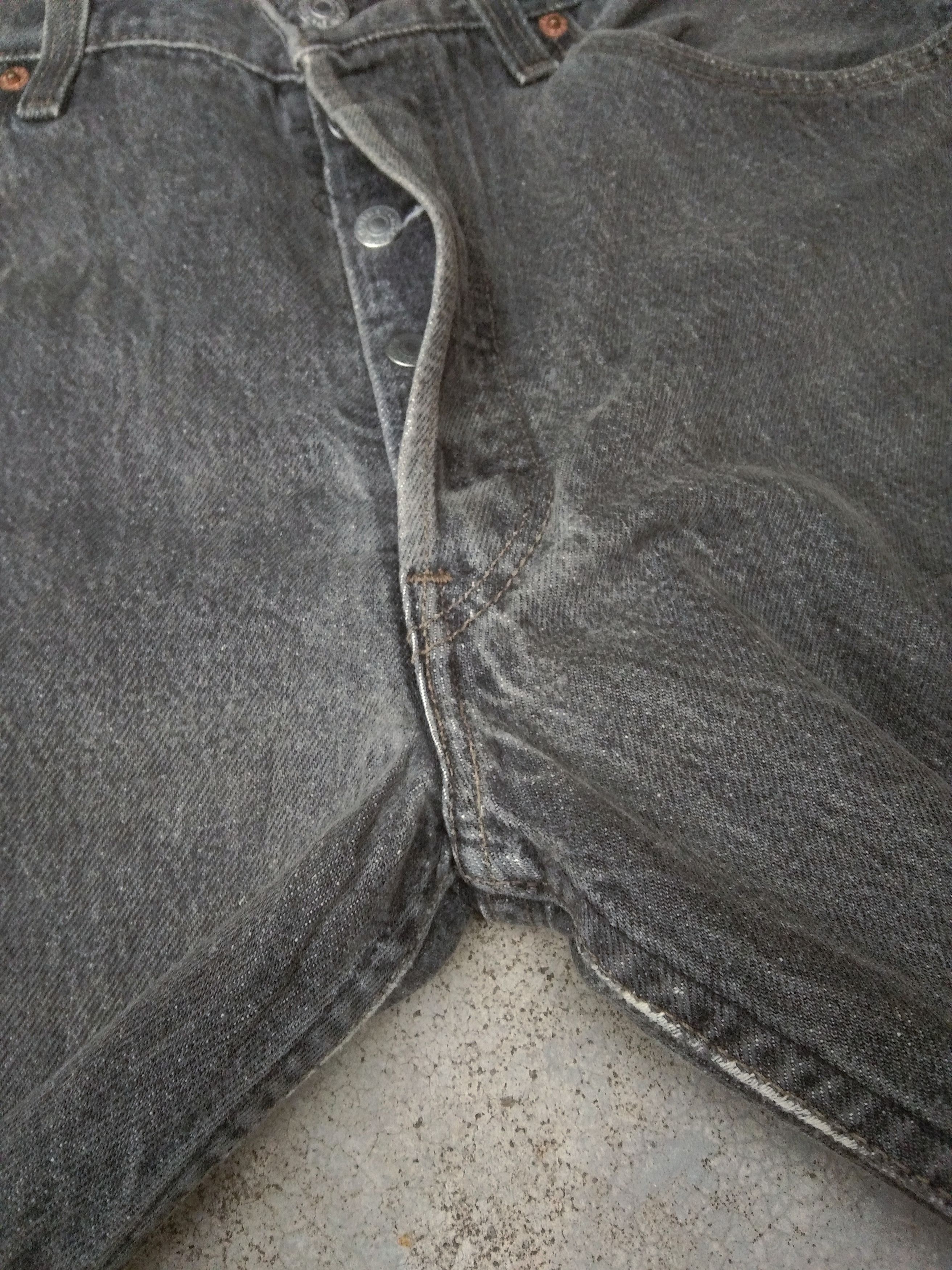 Levi's × Vintage 90s Vintage Levis 501 Made In USA Distressed Jeans 33x30 Size US 33 - 8 Thumbnail