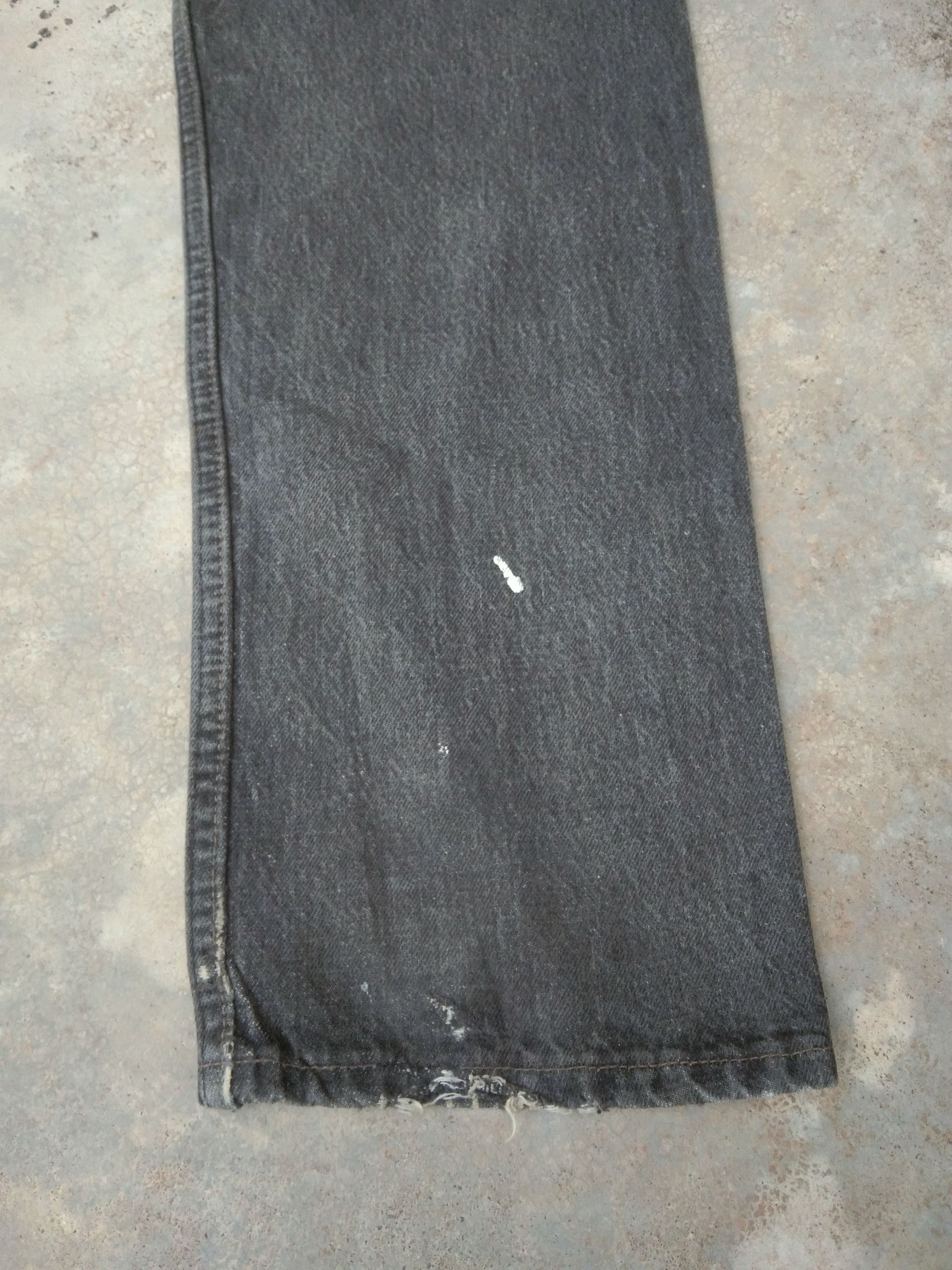 Levi's × Vintage 90s Vintage Levis 501 Made In USA Distressed Jeans 33x30 Size US 33 - 3 Thumbnail