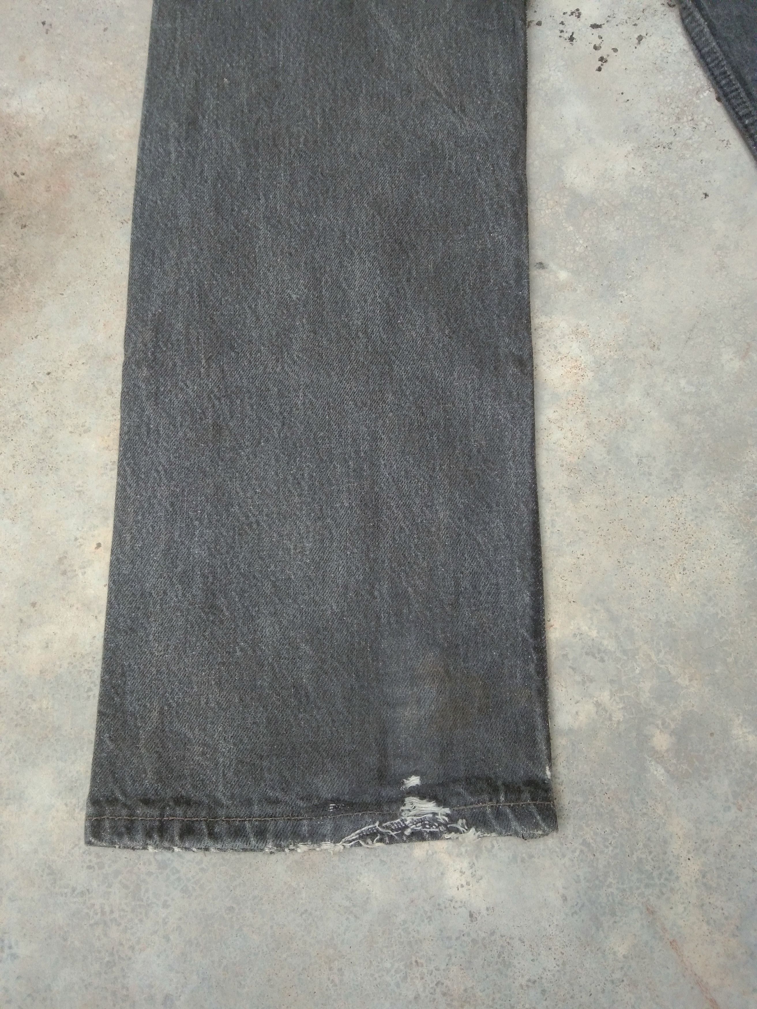 Levi's × Vintage 90s Vintage Levis 501 Made In USA Distressed Jeans 33x30 Size US 33 - 4 Thumbnail