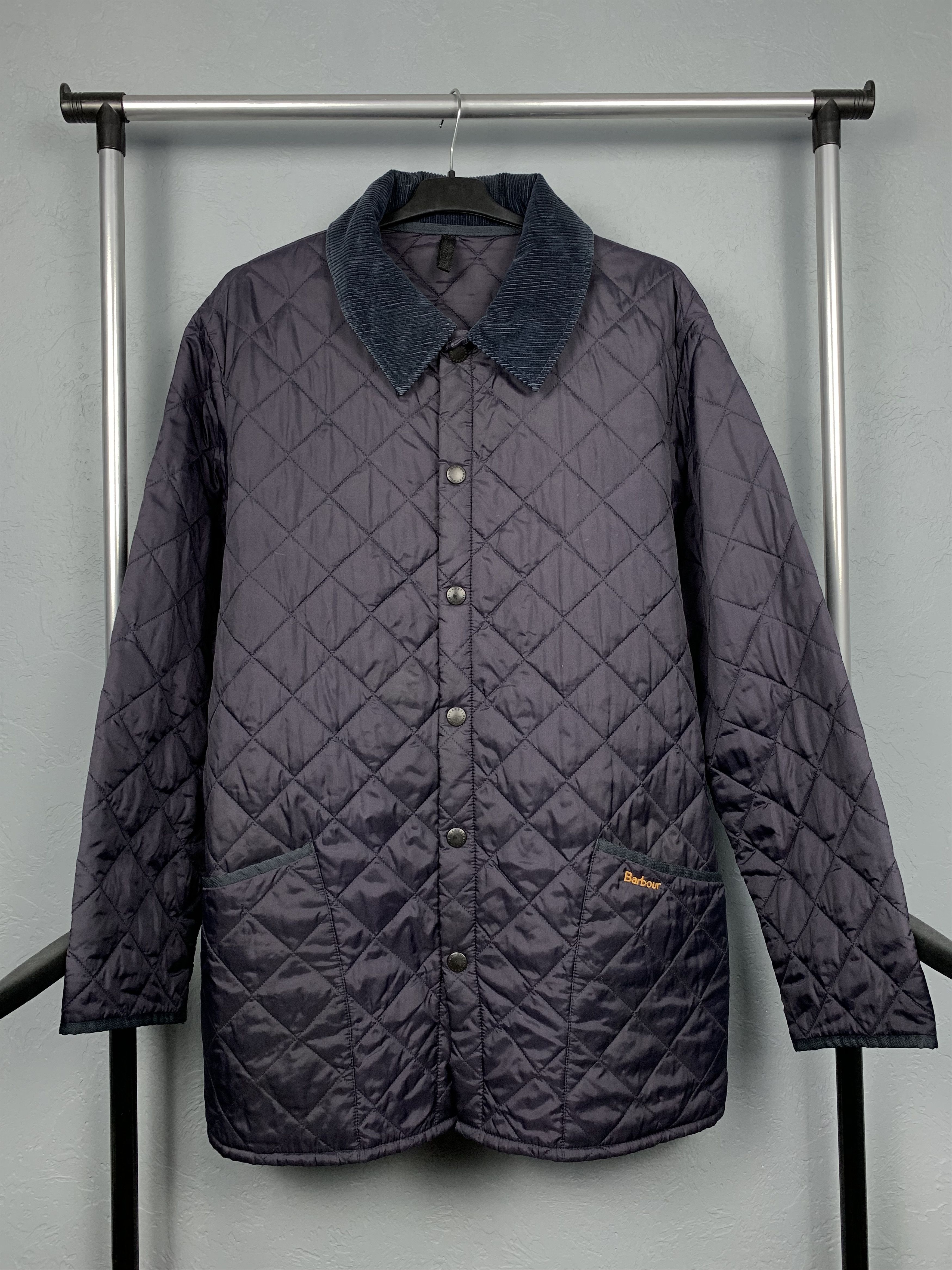 Barbour Barbour Vintage Mens Liddesdale Light Quilted Jacket Size US L / EU 52-54 / 3 - 1 Thumbnail