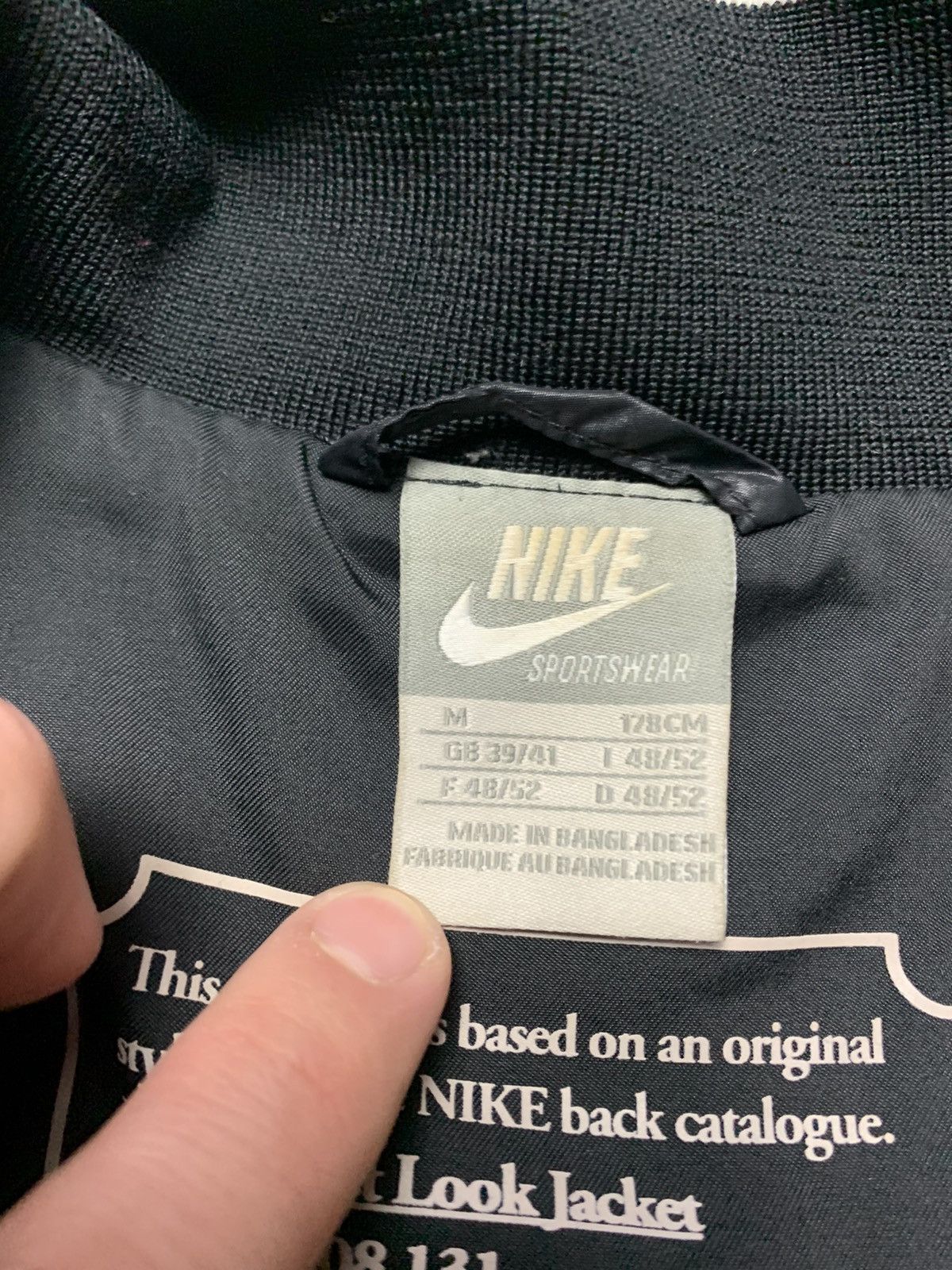 Nike × Vintage Vintage Nike jacket size M logo rare size M Size US M / EU 48-50 / 2 - 5 Thumbnail