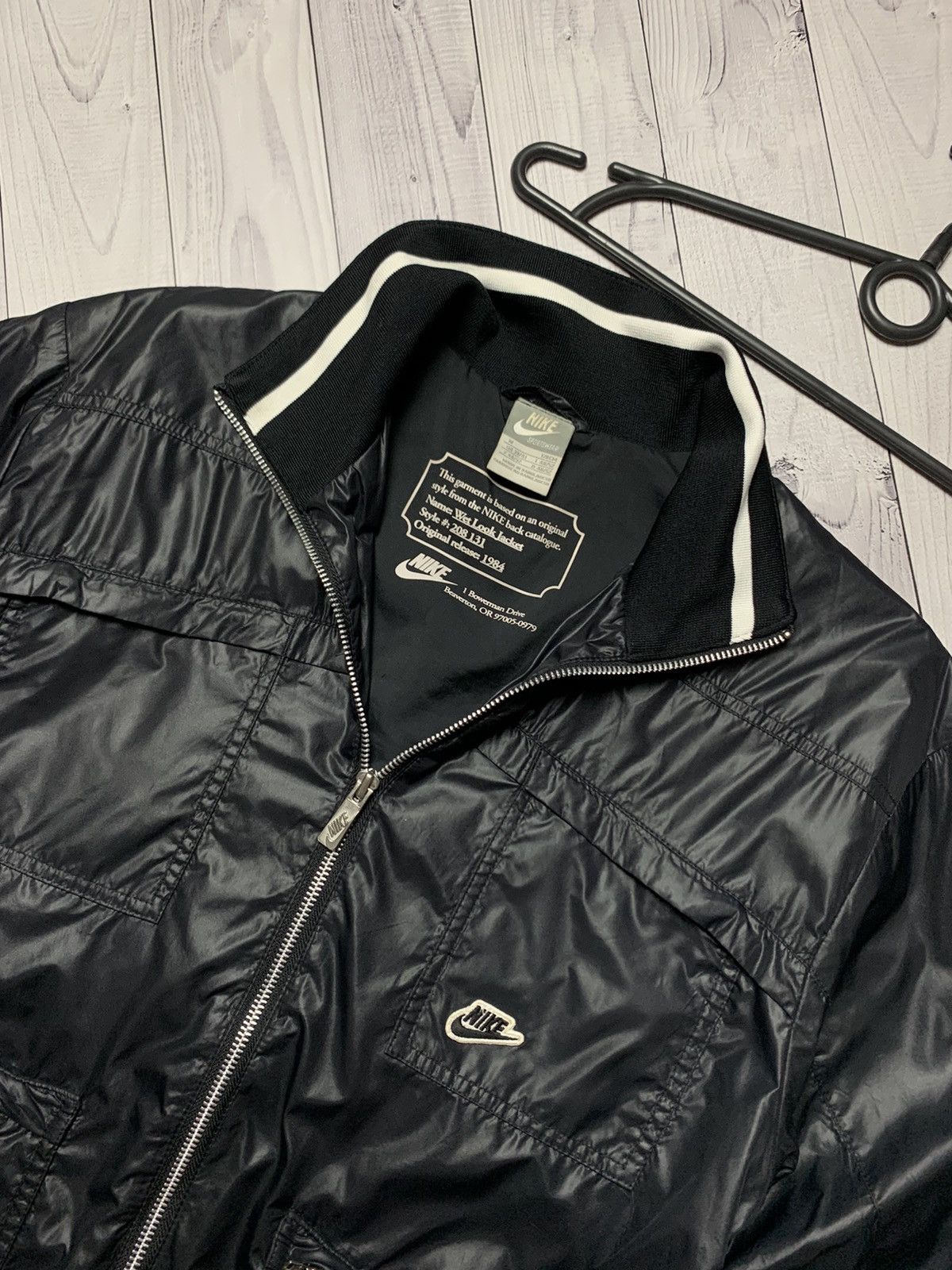 Nike × Vintage Vintage Nike jacket size M logo rare size M Size US M / EU 48-50 / 2 - 2 Thumbnail
