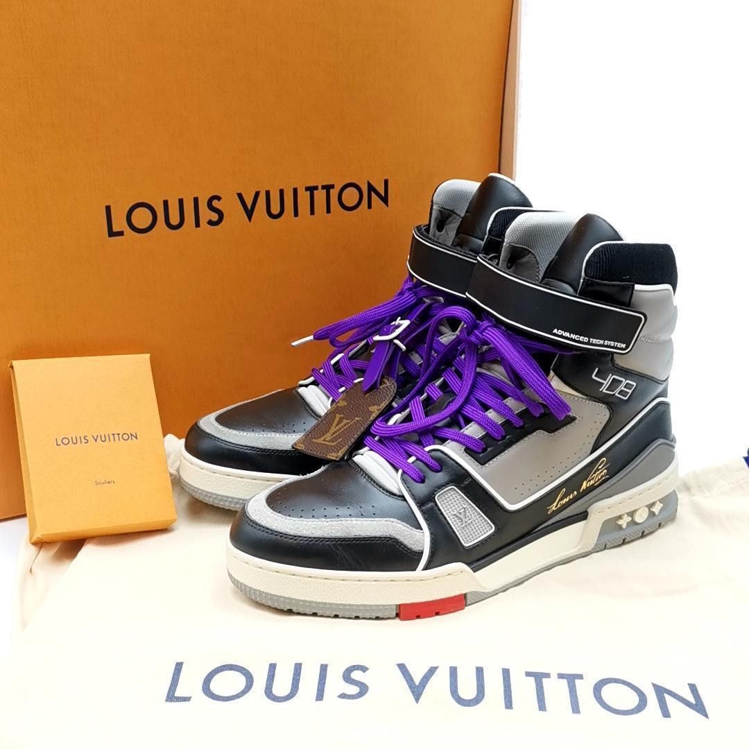 Louis Vuitton 2019 SS Vigril Abloh Hi Top Trainer Sneakers Footwear