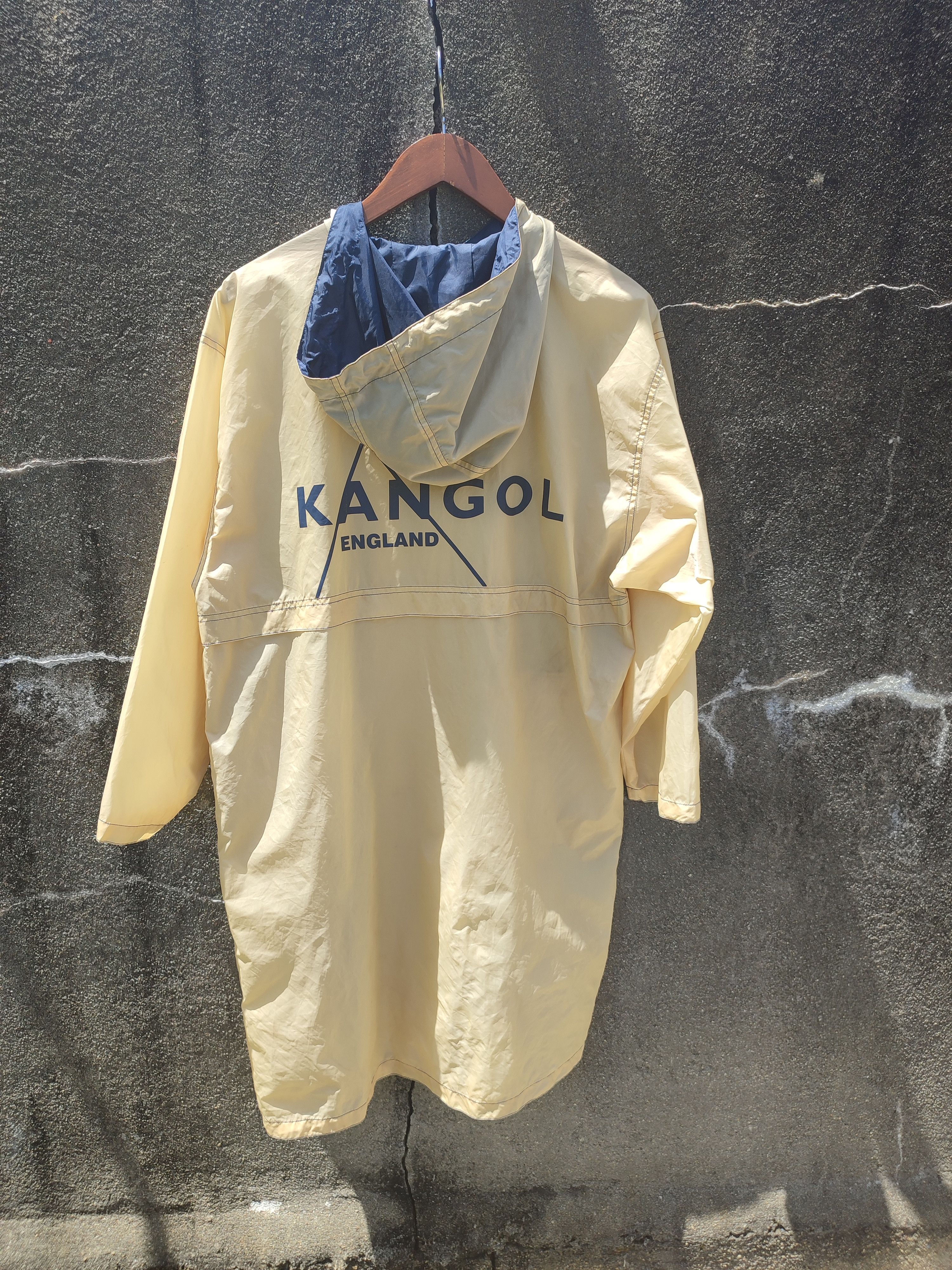 Vintage Kangol England Hooded Anorak Jacket Windbreaker