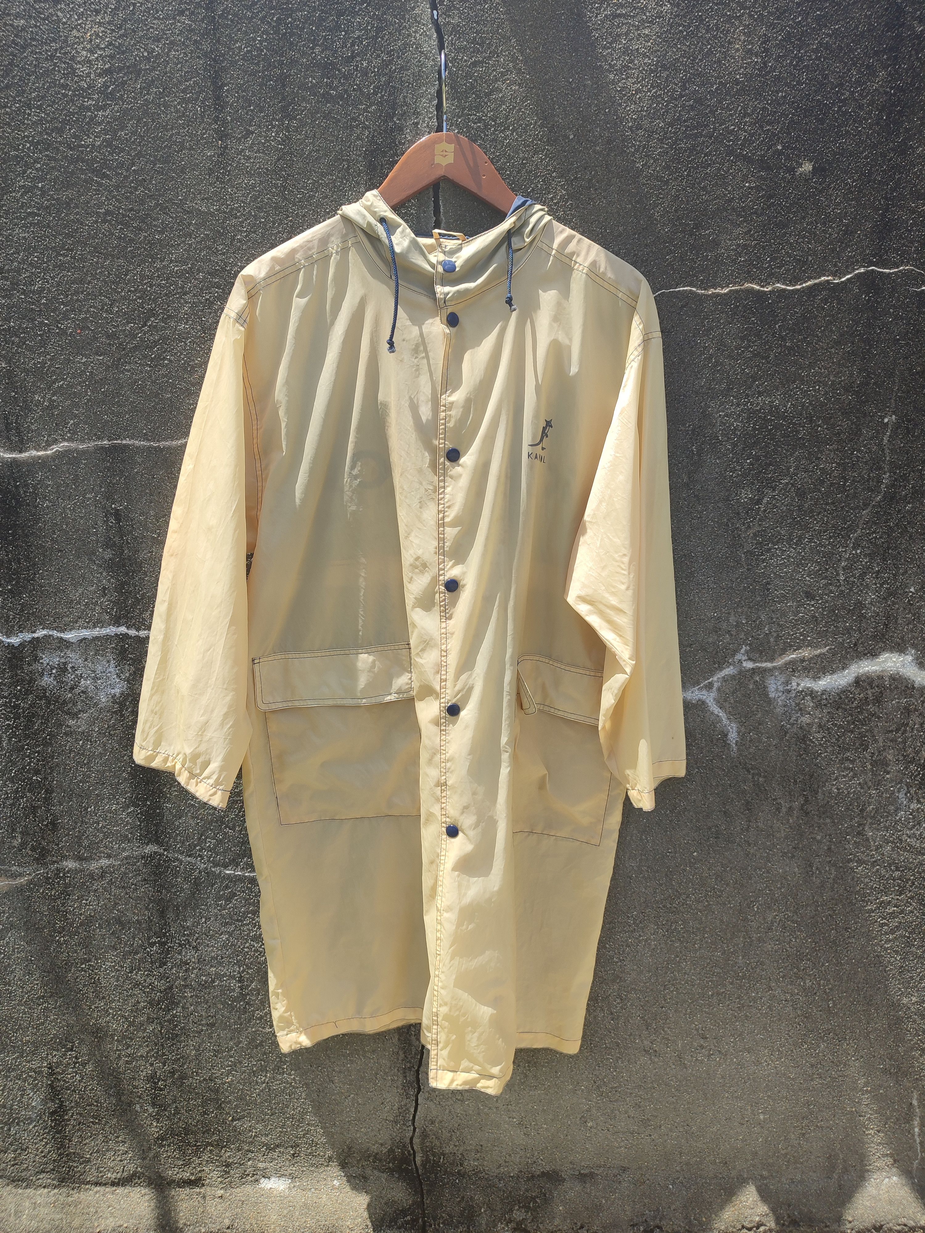 Designer × Japanese Brand × Kangol Vintage Kangol England Hooded Anorak Jacket Windbreaker Size US L / EU 52-54 / 3 - 7 Thumbnail